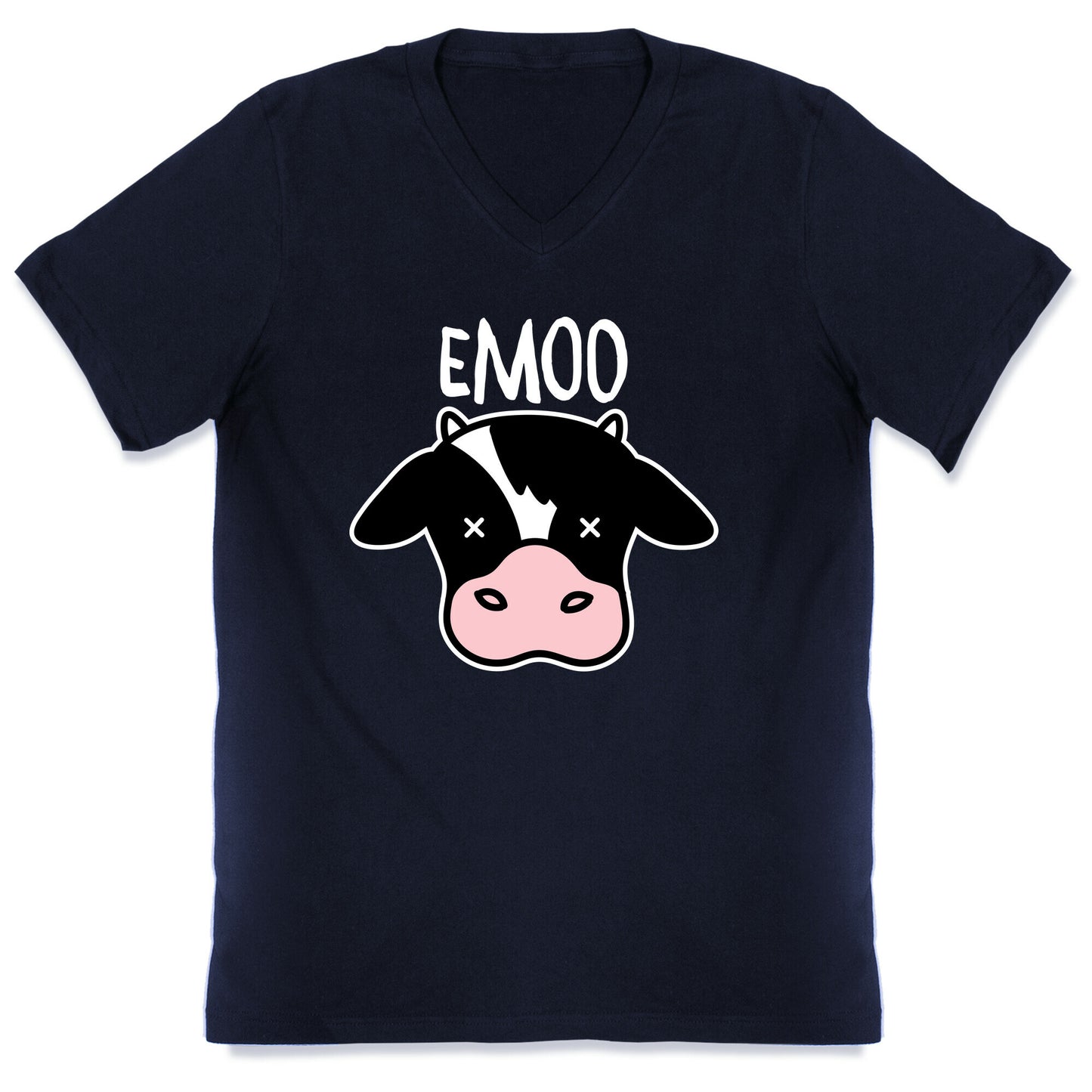Emoo Emo Cow V-Neck