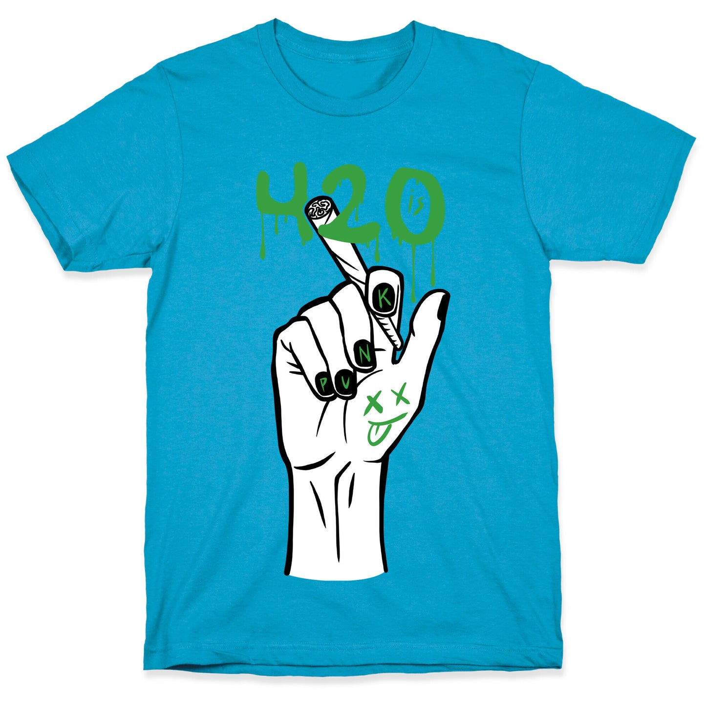 420 Is Punk Unisex Triblend Tee