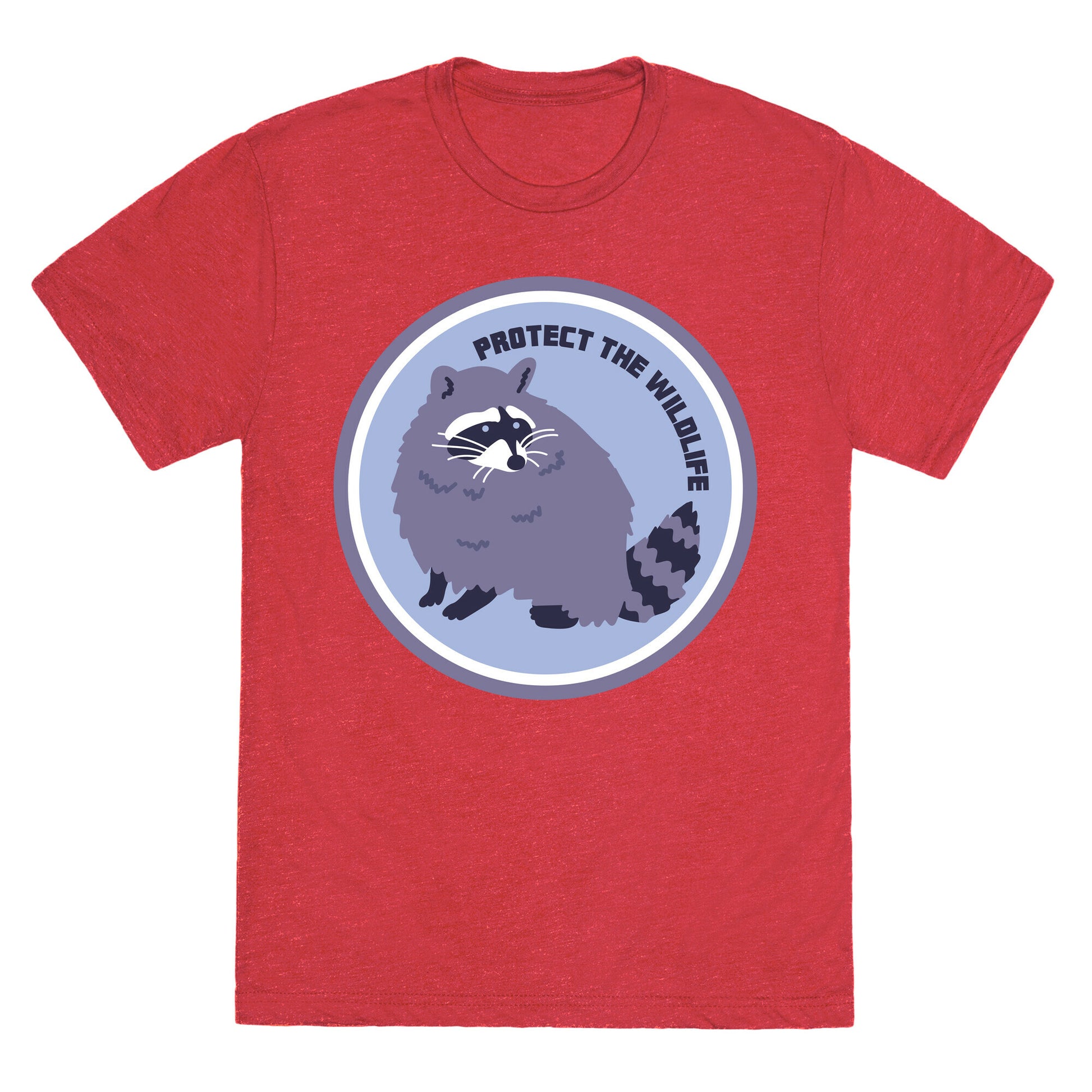 Protect the Wildlife (Raccoon) Unisex Triblend Tee