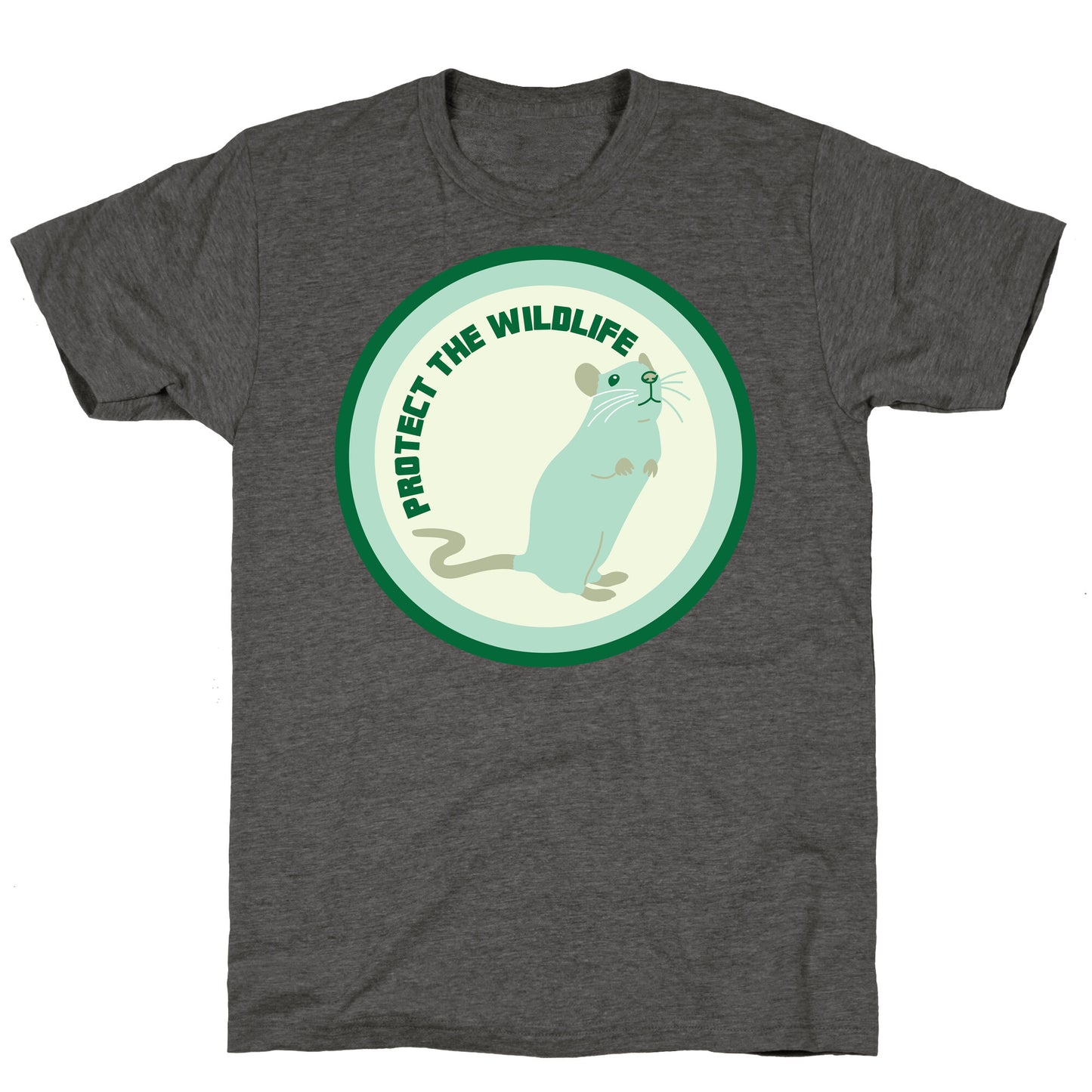Protect the Wildlife (Rat) Unisex Triblend Tee