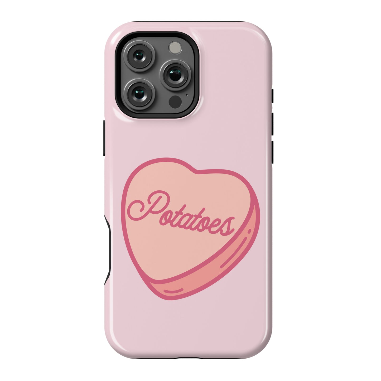 Potatoes Candy Heart Phone Case