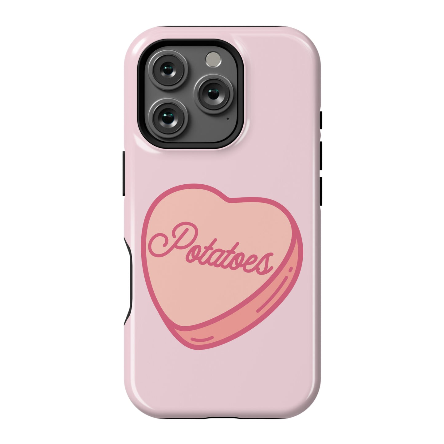 Potatoes Candy Heart Phone Case