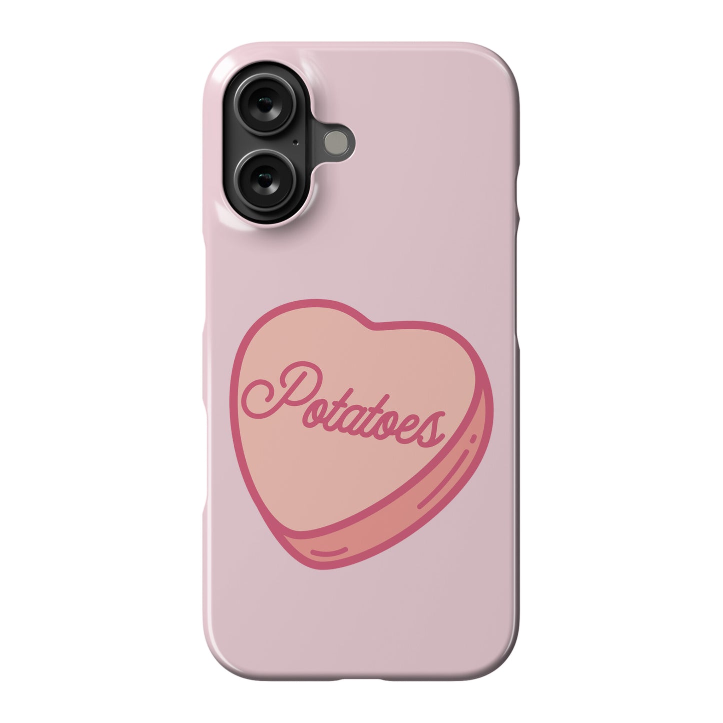 Potatoes Candy Heart Phone Case