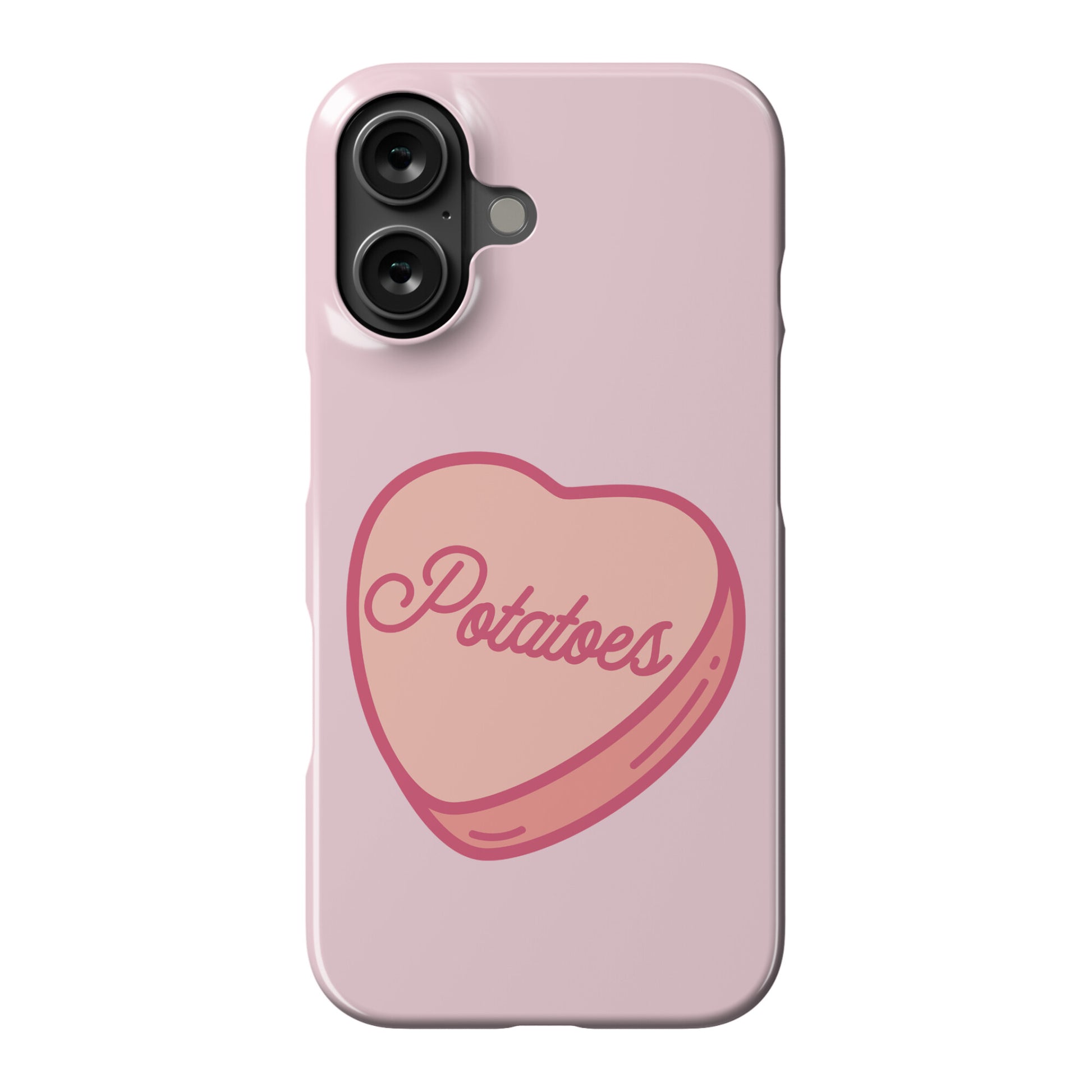 Potatoes Candy Heart Phone Case