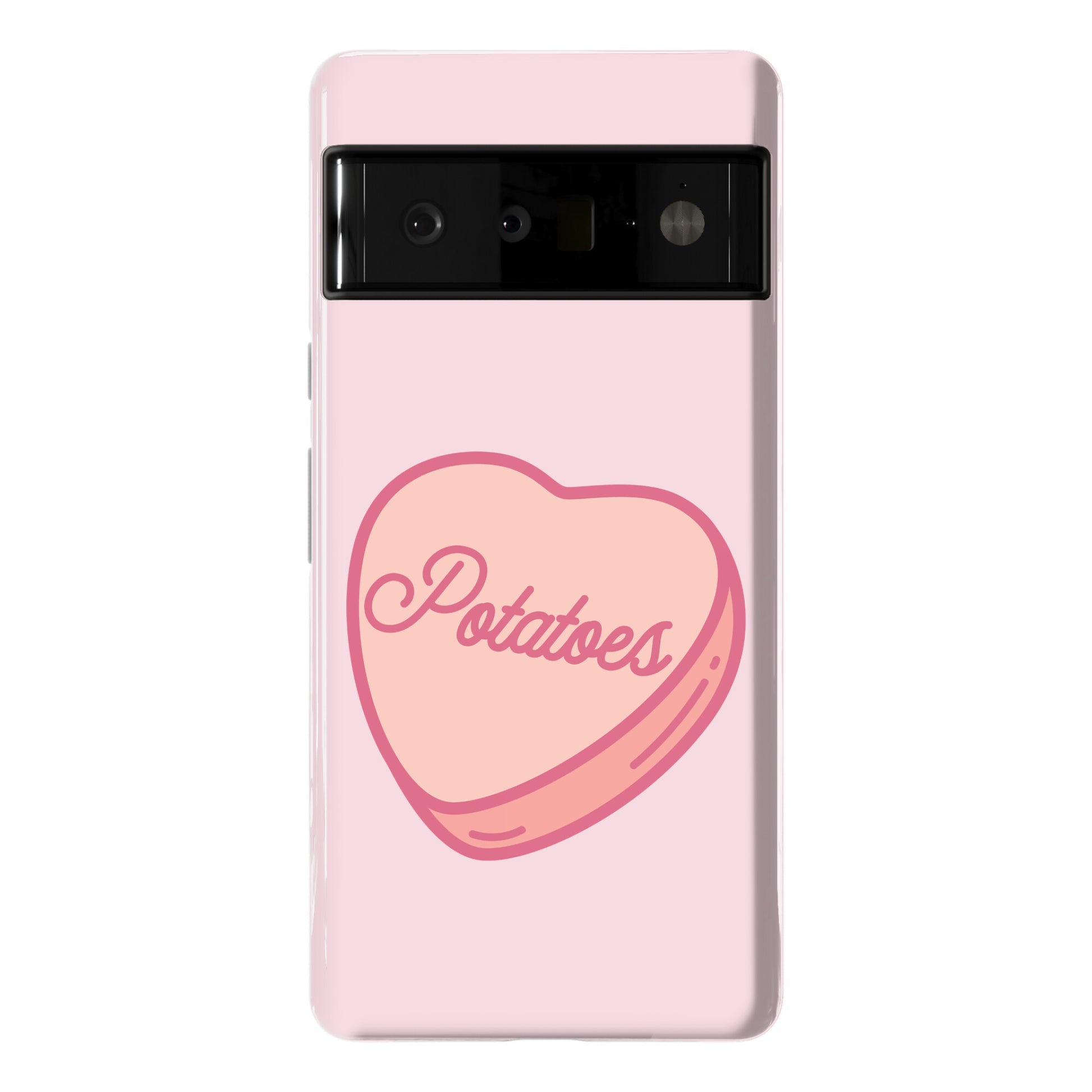 Potatoes Candy Heart Phone Case
