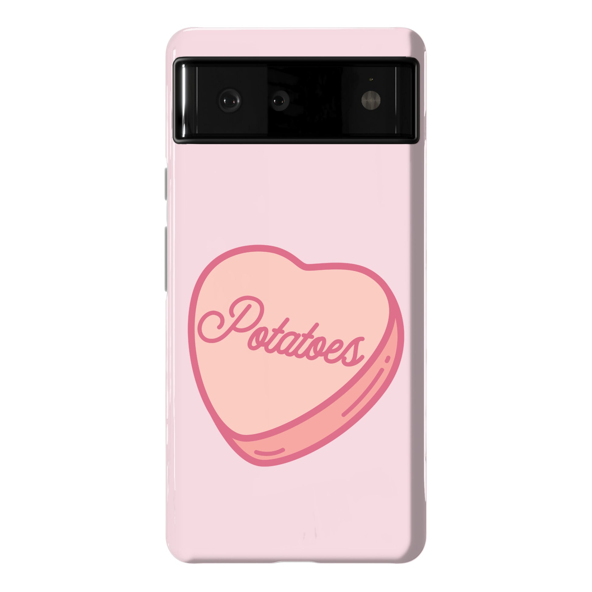 Potatoes Candy Heart Phone Case