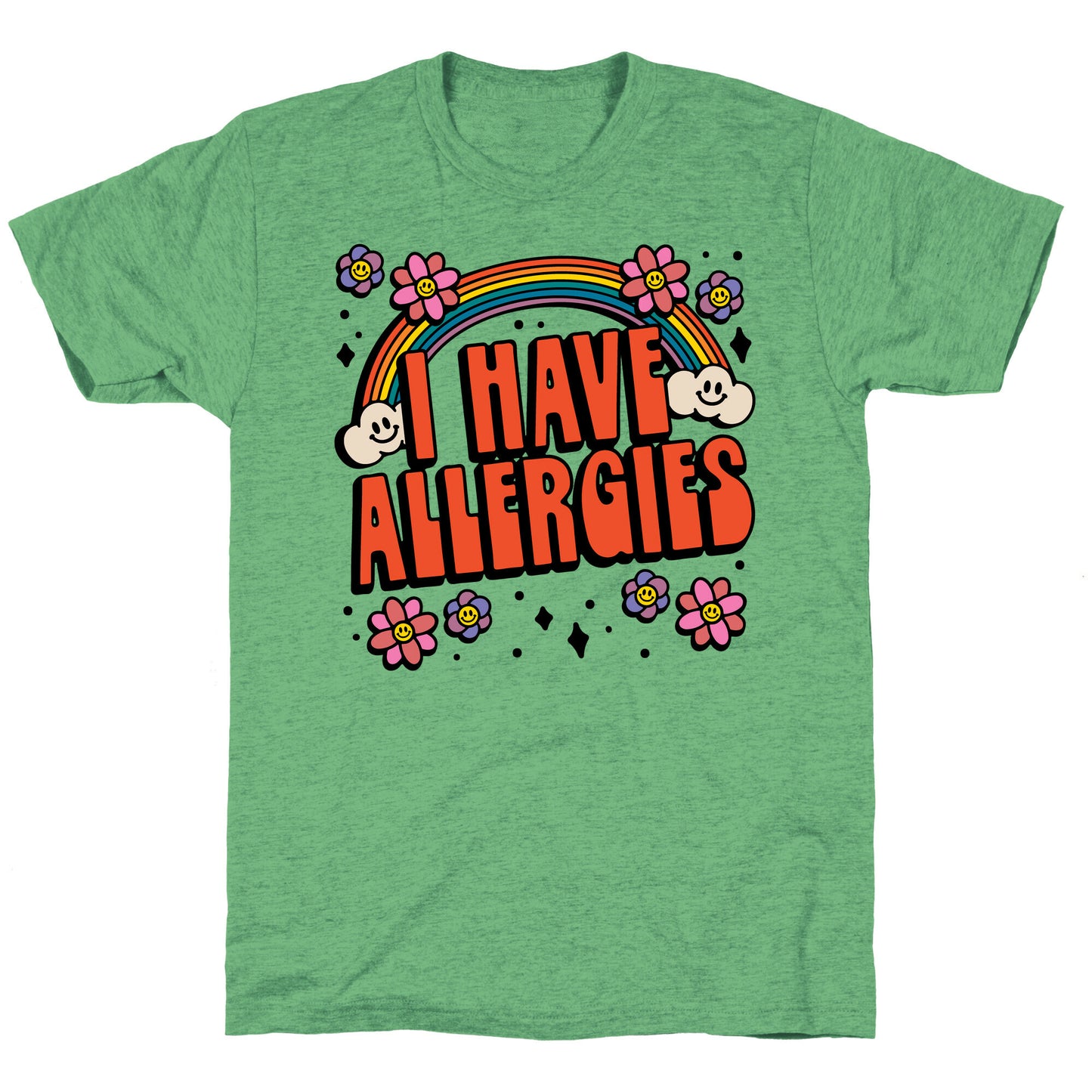 I Have Allergies Unisex Triblend Tee