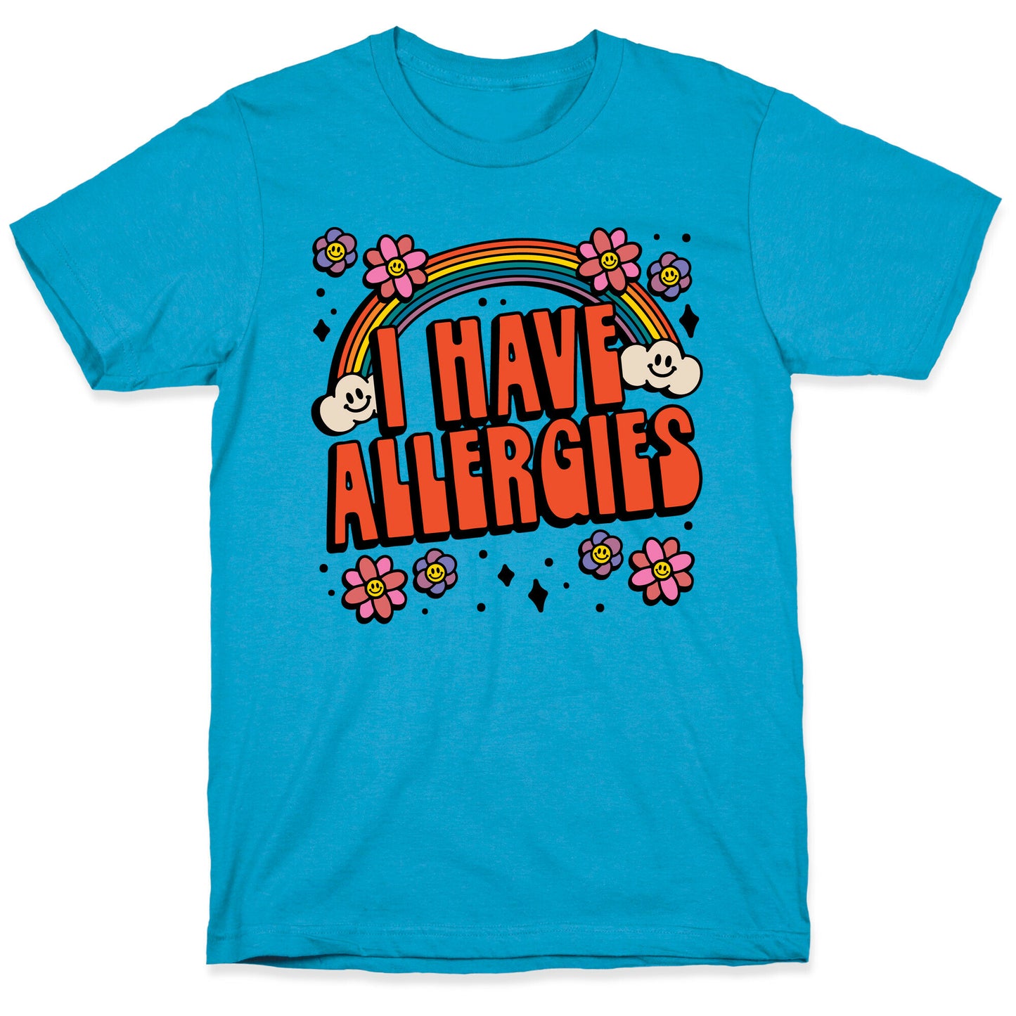 I Have Allergies Unisex Triblend Tee