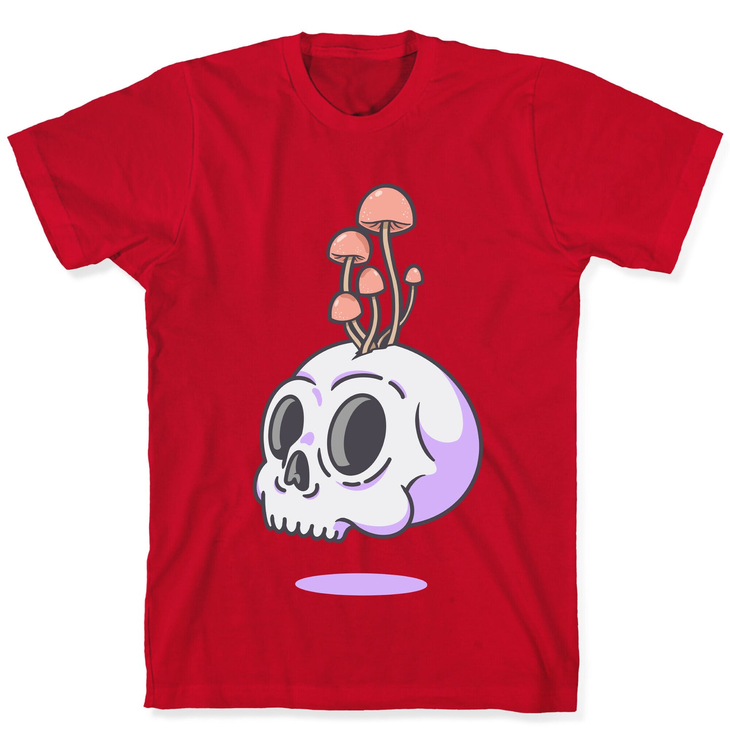 Shroom On A Skull T-Shirt