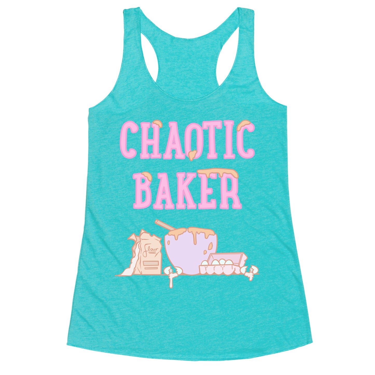 Chaotic Baker Racerback Tank