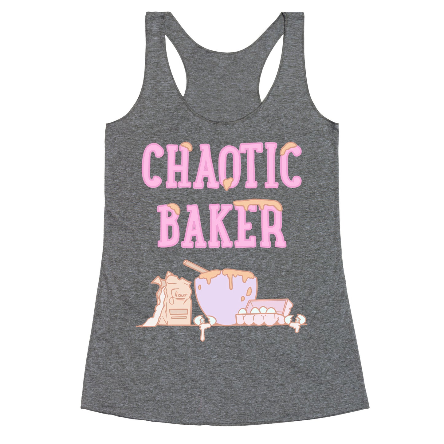 Chaotic Baker Racerback Tank