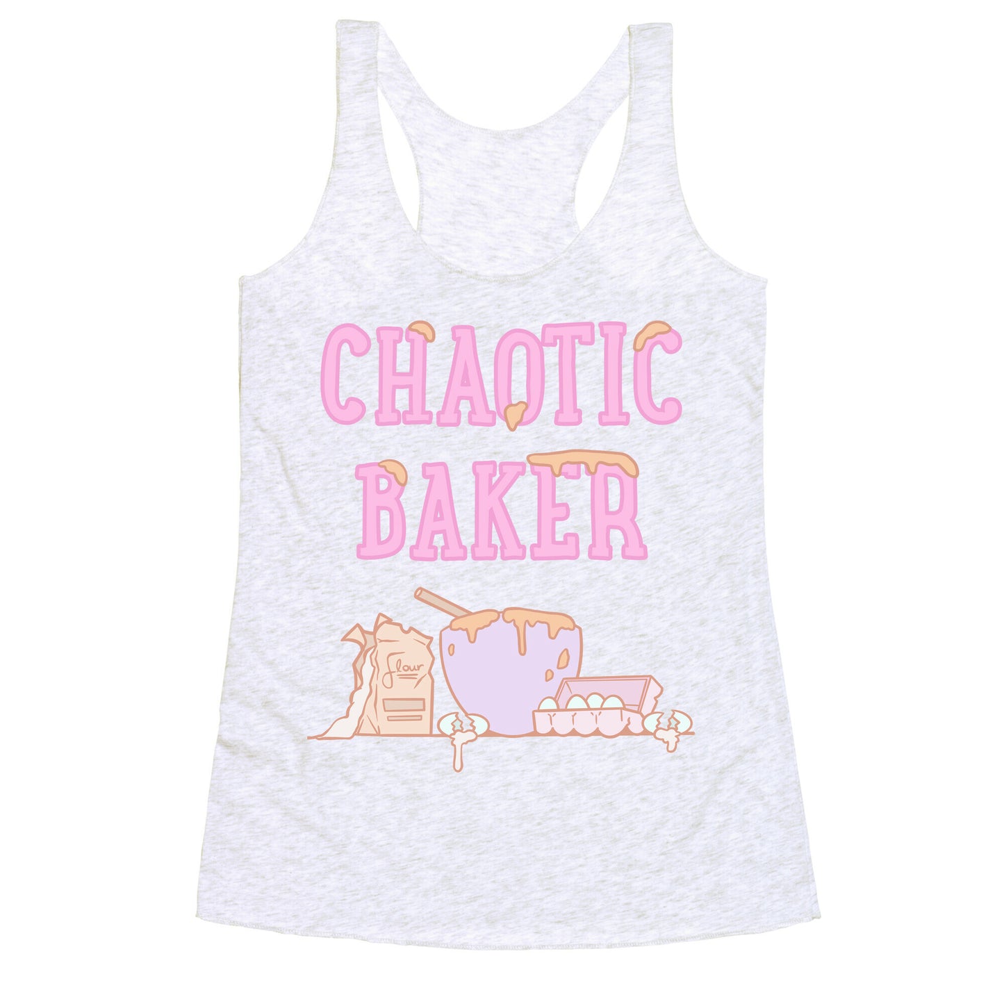 Chaotic Baker Racerback Tank
