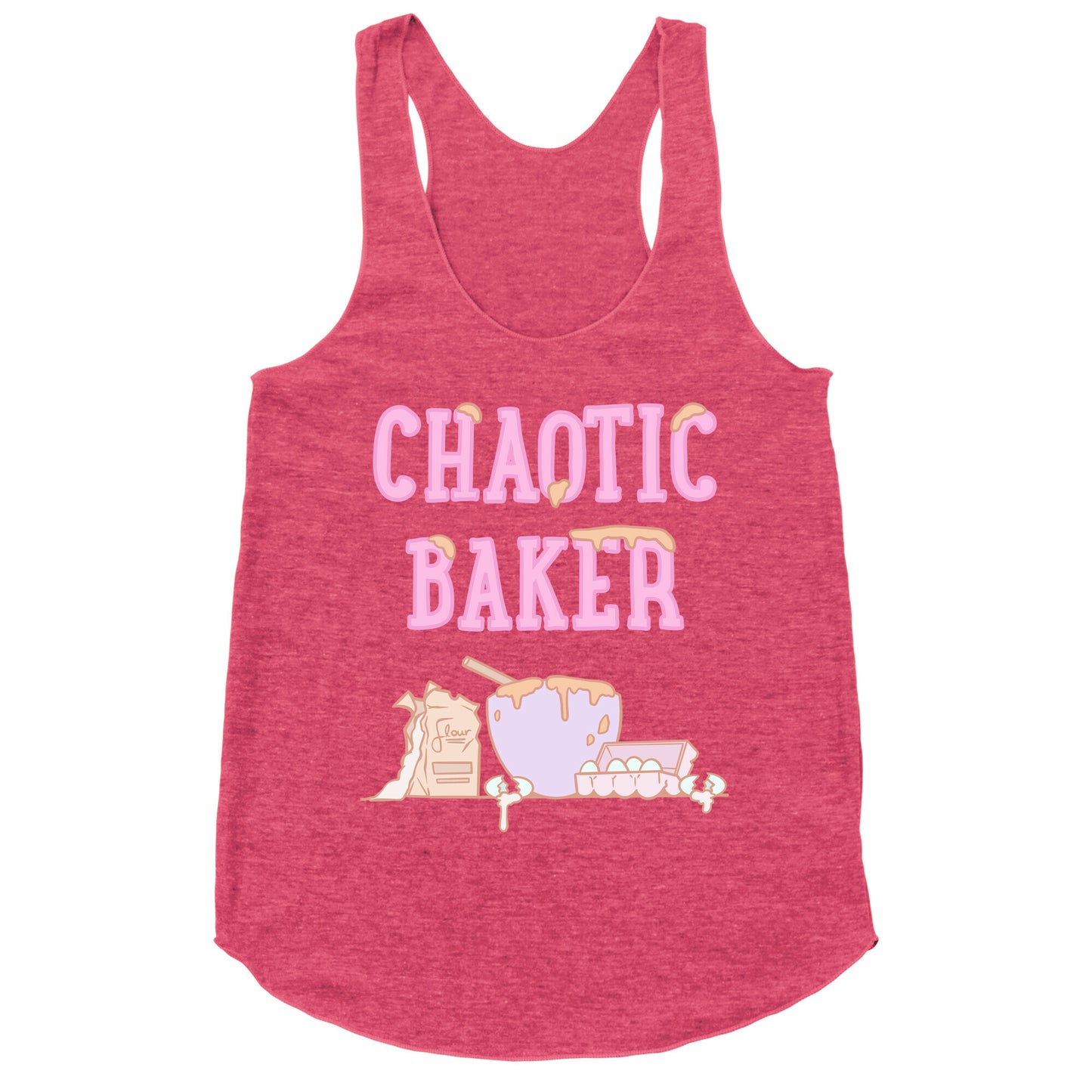 Chaotic Baker Racerback Tank