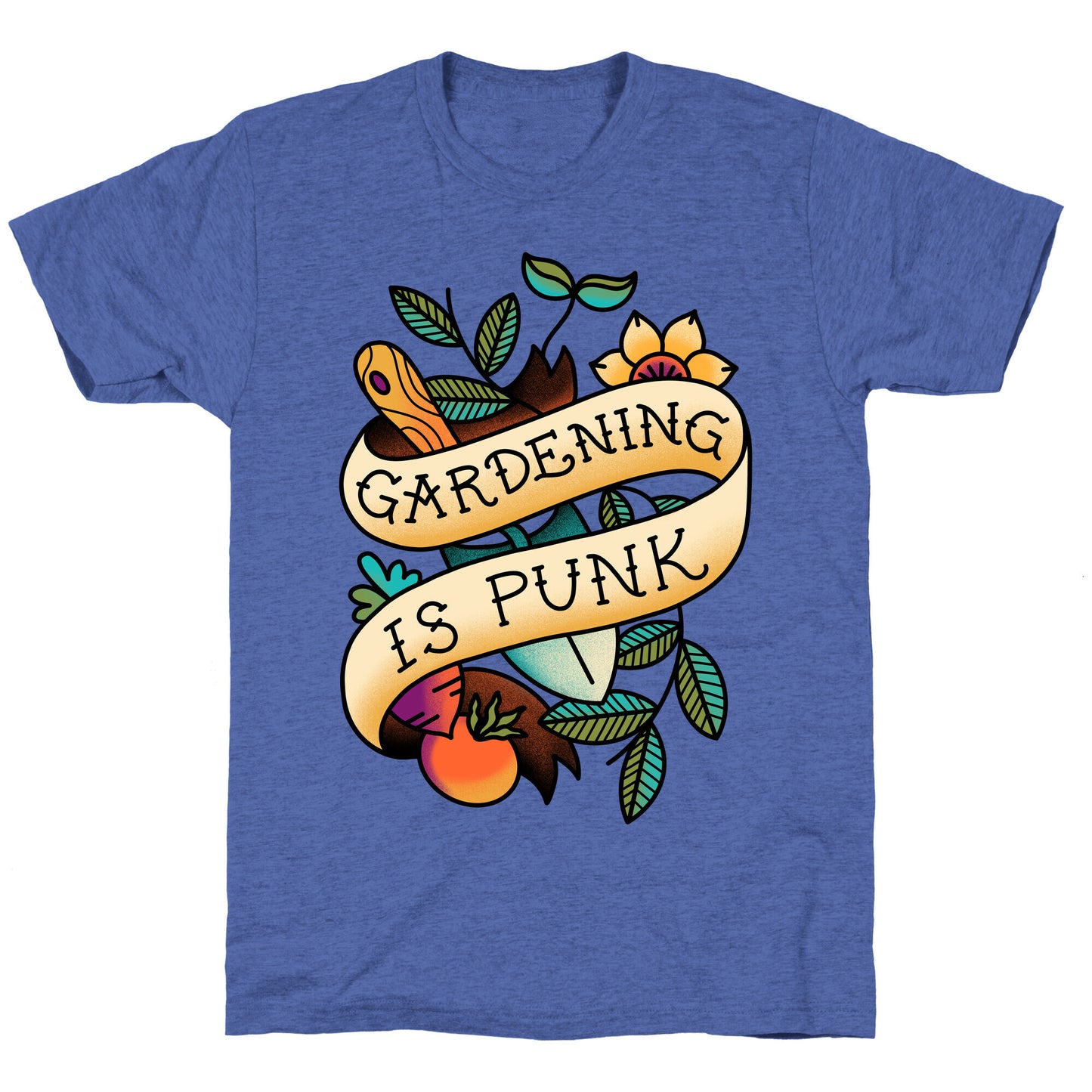 Gardening Is Punk Unisex Triblend Tee