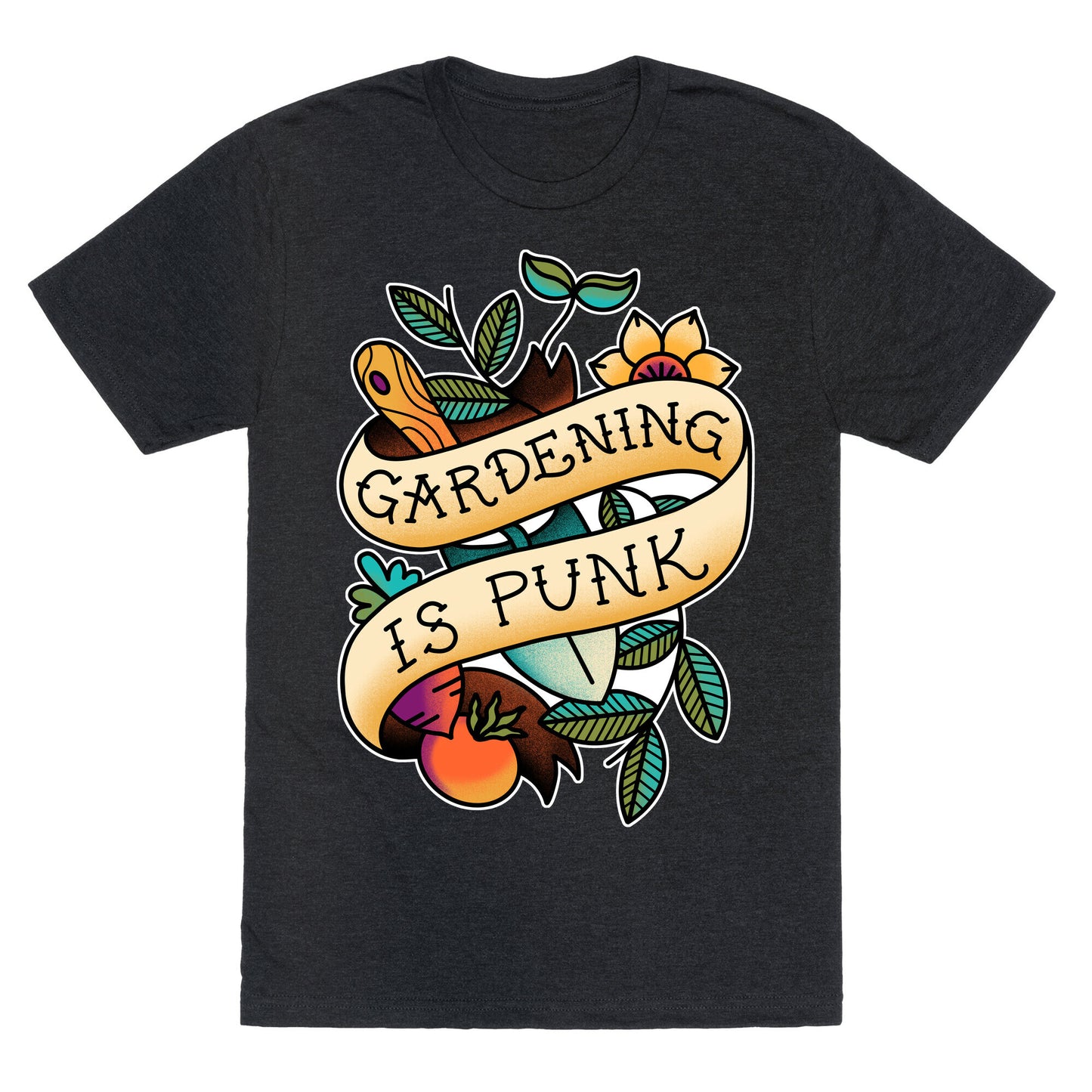 Gardening Is Punk Unisex Triblend Tee
