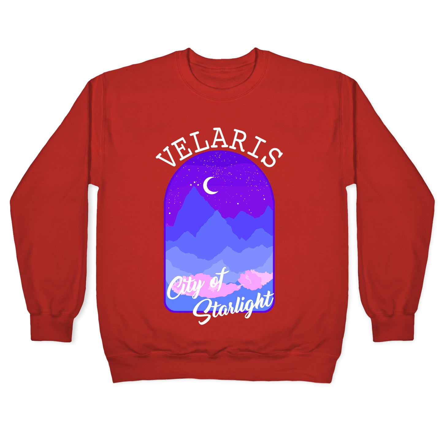 Velaris City of Starlight Crewneck Sweatshirt