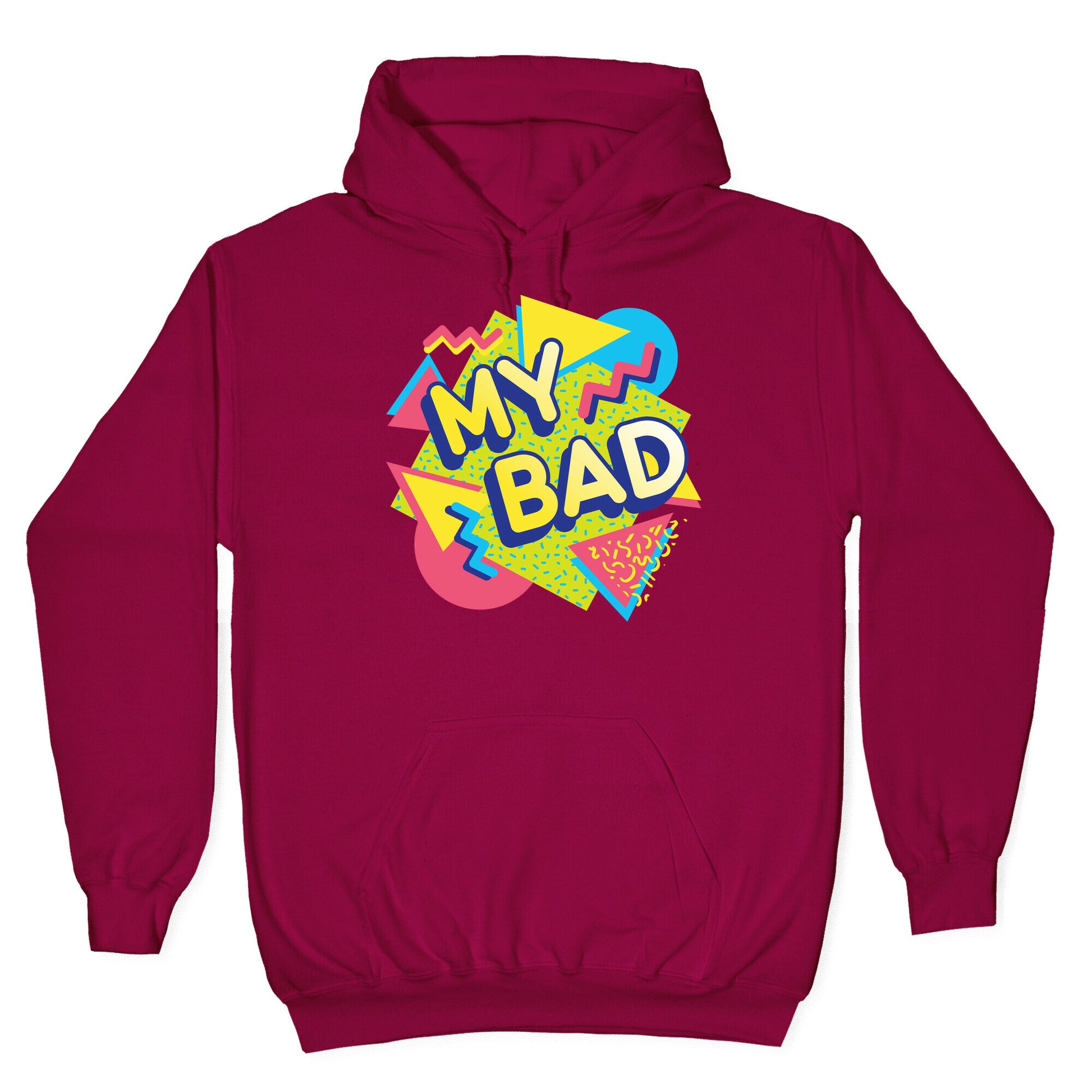 My Bad 90s Aesthetic Hoodie