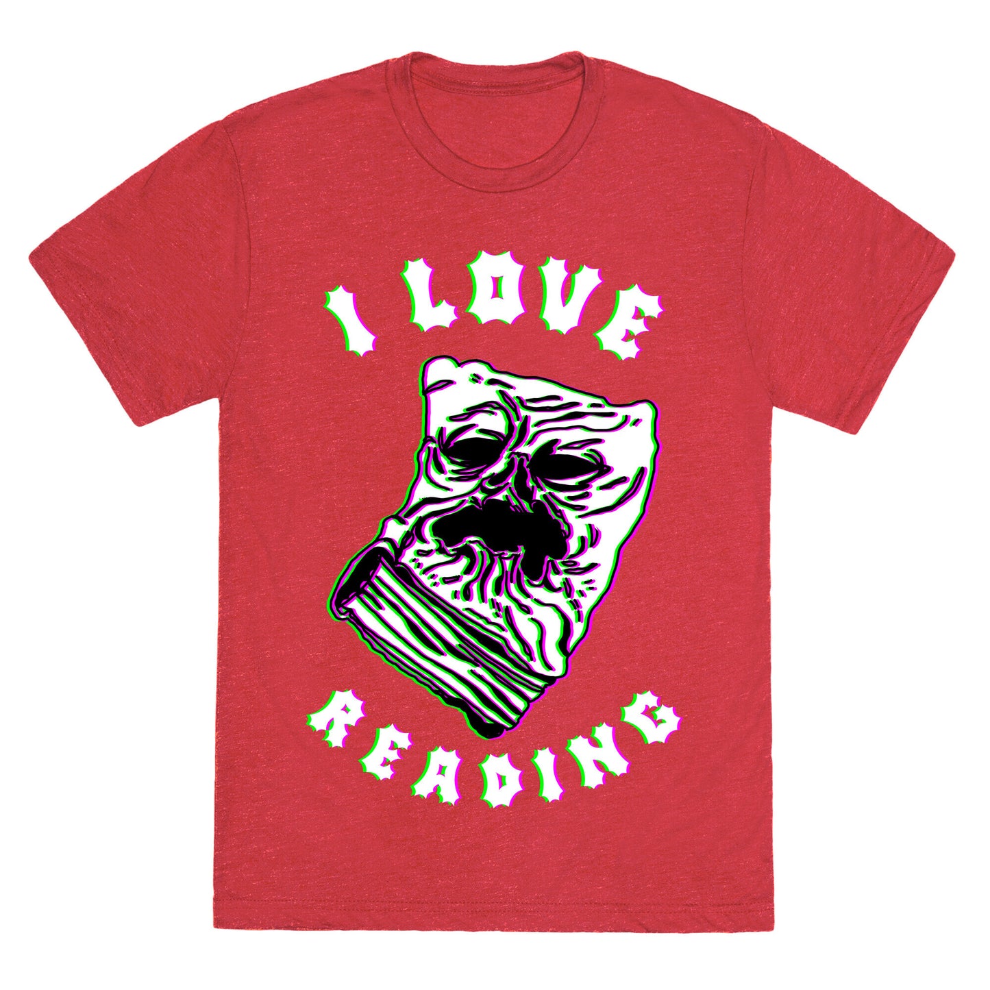 I Love Reading (The Necronomicon) Unisex Triblend Tee