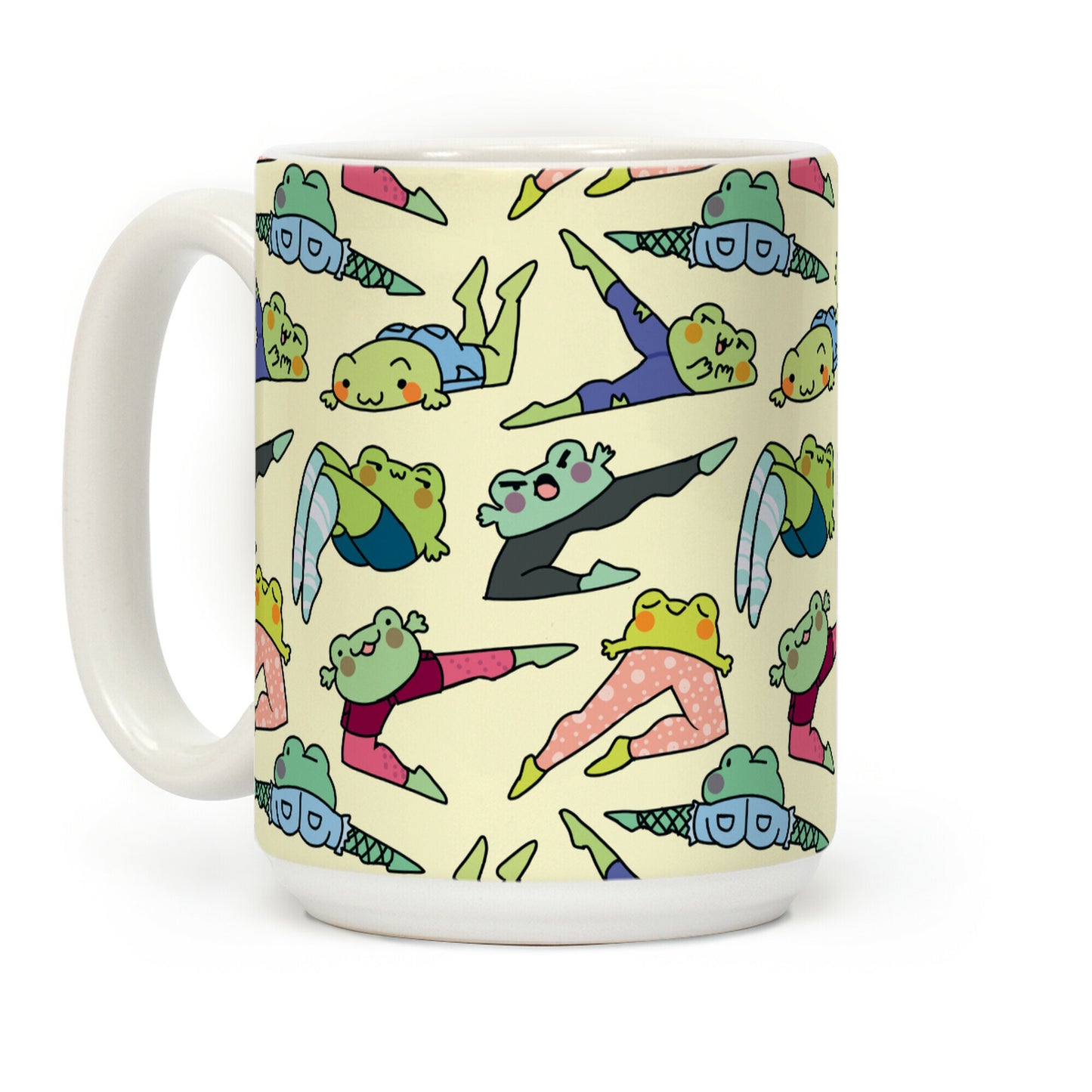 Leggy Frogs Coffee Mug