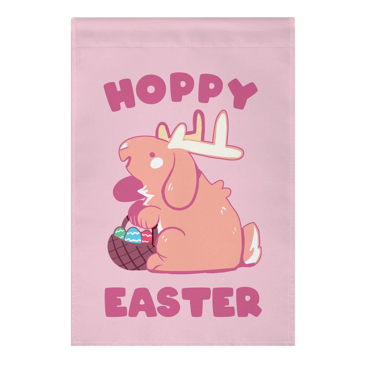 Hoppy Easter Garden Flag