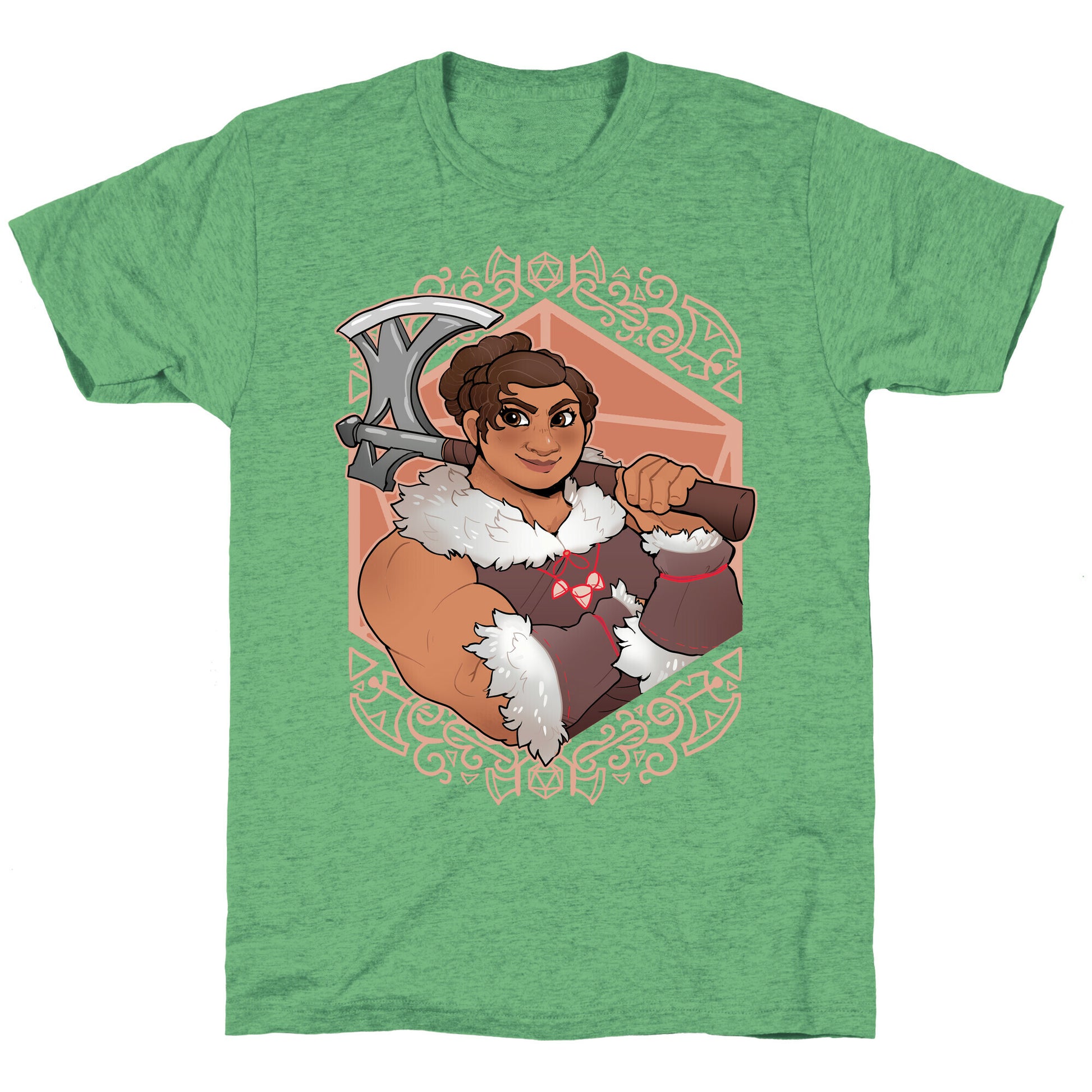 DnD Princesses: Luisa Barbarian Unisex Triblend Tee