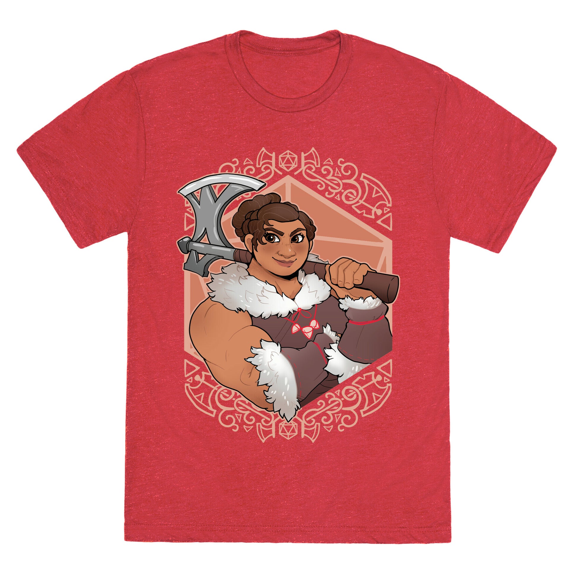 DnD Princesses: Luisa Barbarian Unisex Triblend Tee