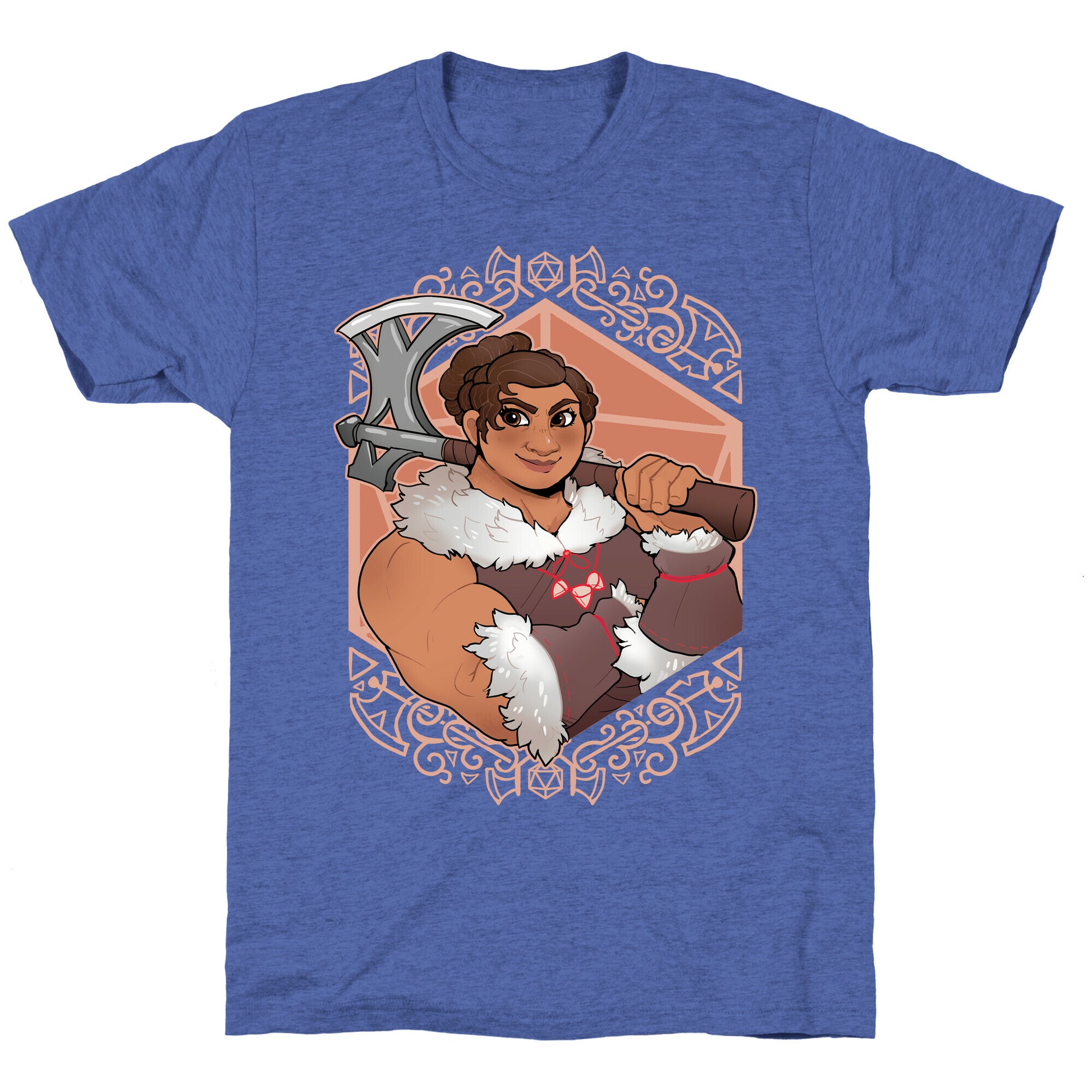 DnD Princesses: Luisa Barbarian Unisex Triblend Tee