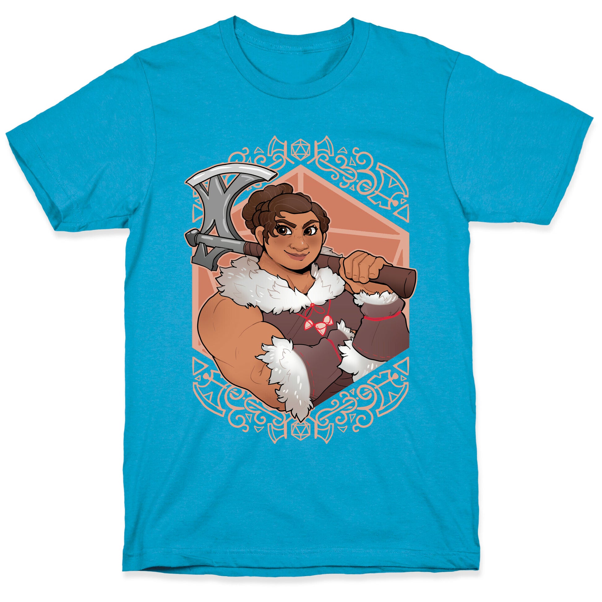 DnD Princesses: Luisa Barbarian Unisex Triblend Tee