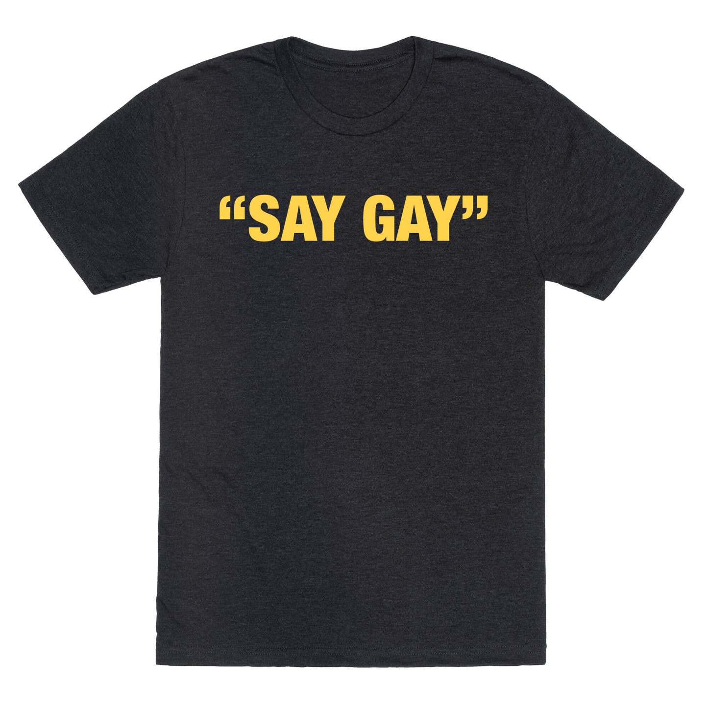 "Say Gay" Unisex Triblend Tee