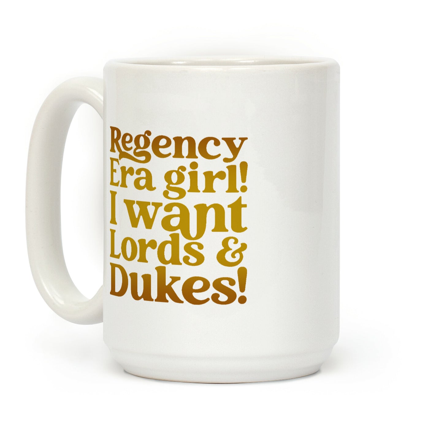 Regency Era Girl Parody Coffee Mug