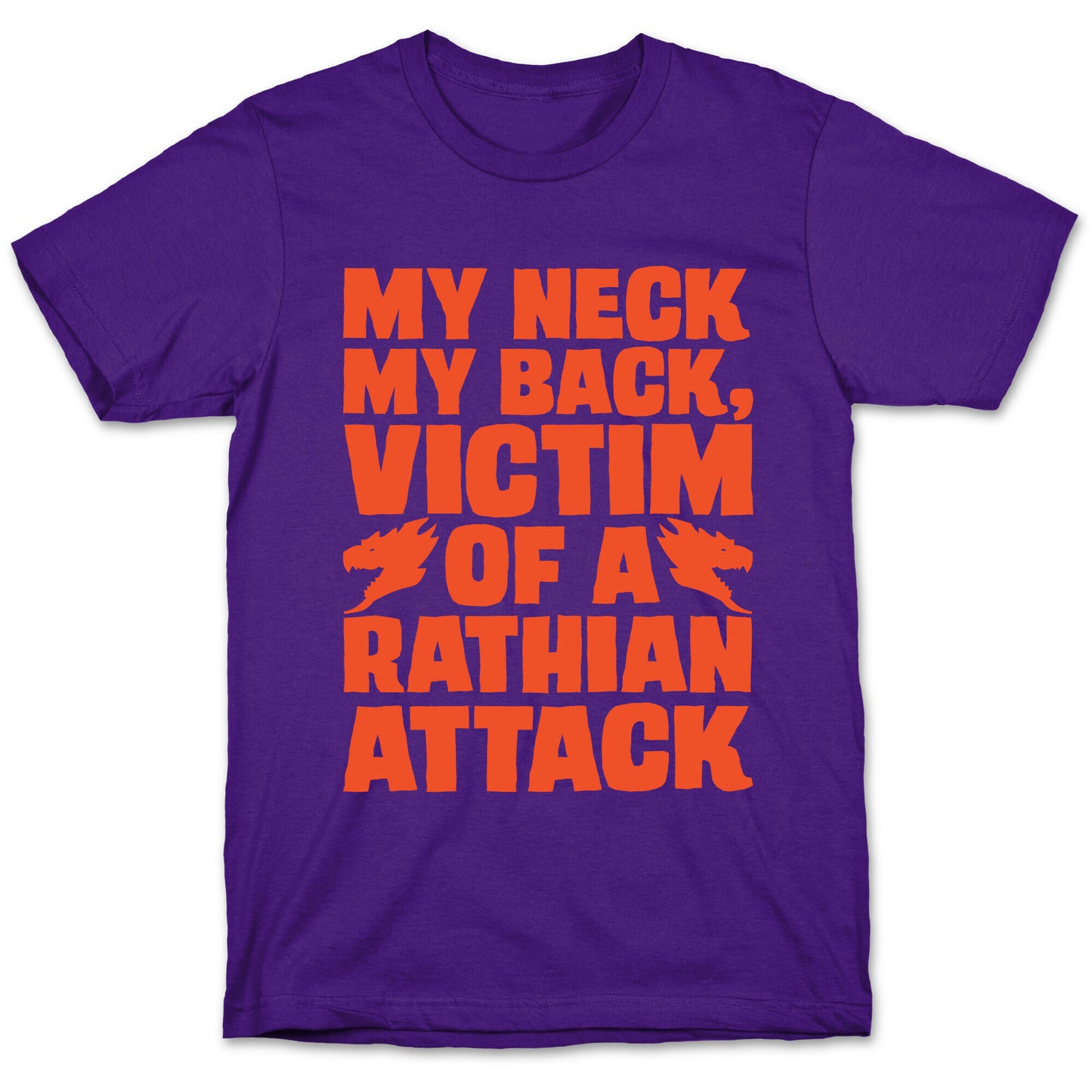 My Neck My Back Victim of A Rathian Attack Parody T-Shirt