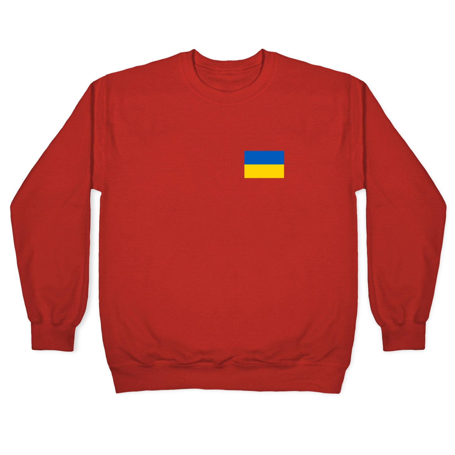 Flag Of Ukraine Crewneck Sweatshirt