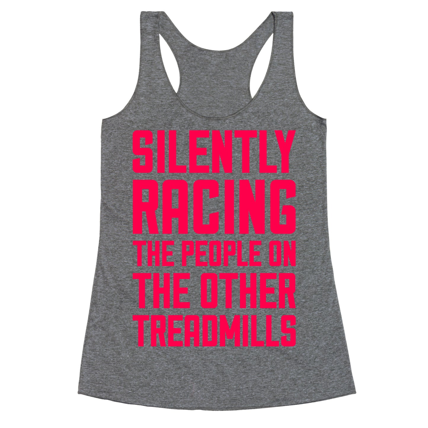 Silently Racing Racerback Tank