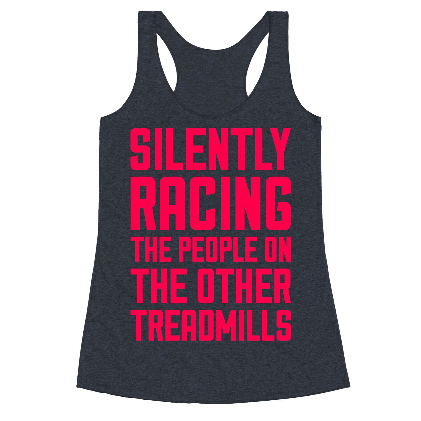 Silently Racing Racerback Tank
