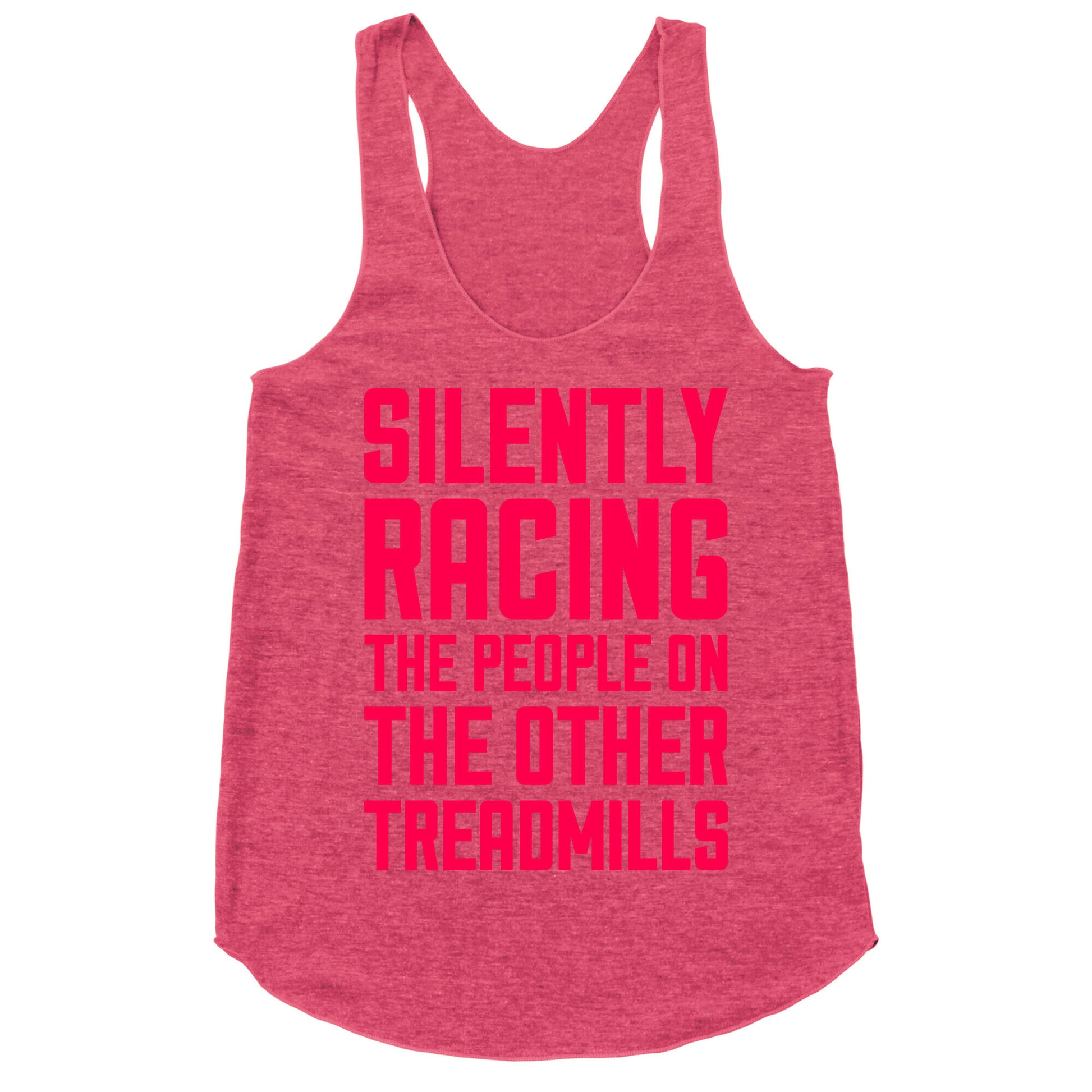 Silently Racing Racerback Tank