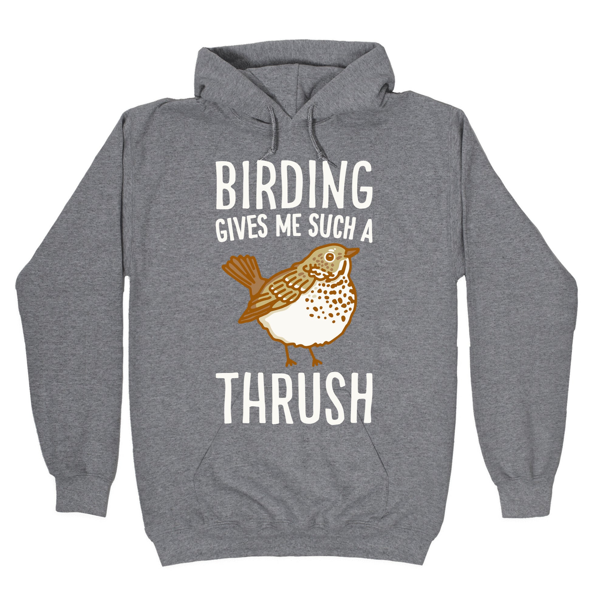 Birding Gives Me Such A Thrush Hoodie