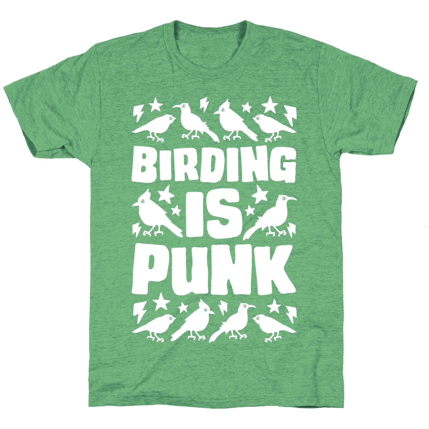 Birding Is Punk Unisex Triblend Tee