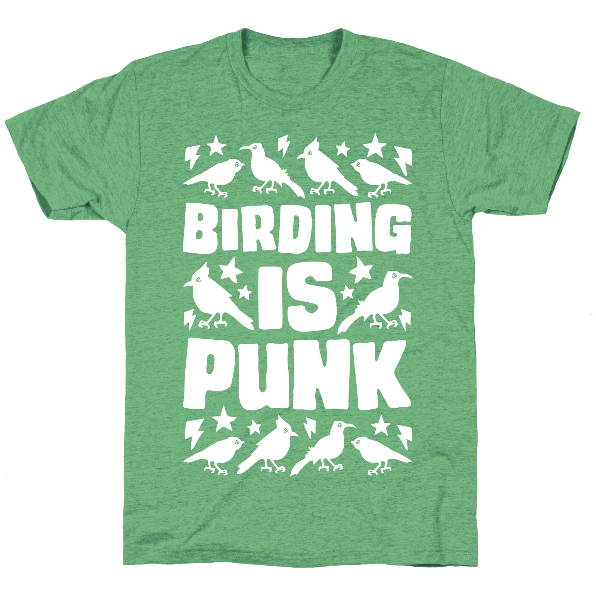 Birding Is Punk Unisex Triblend Tee