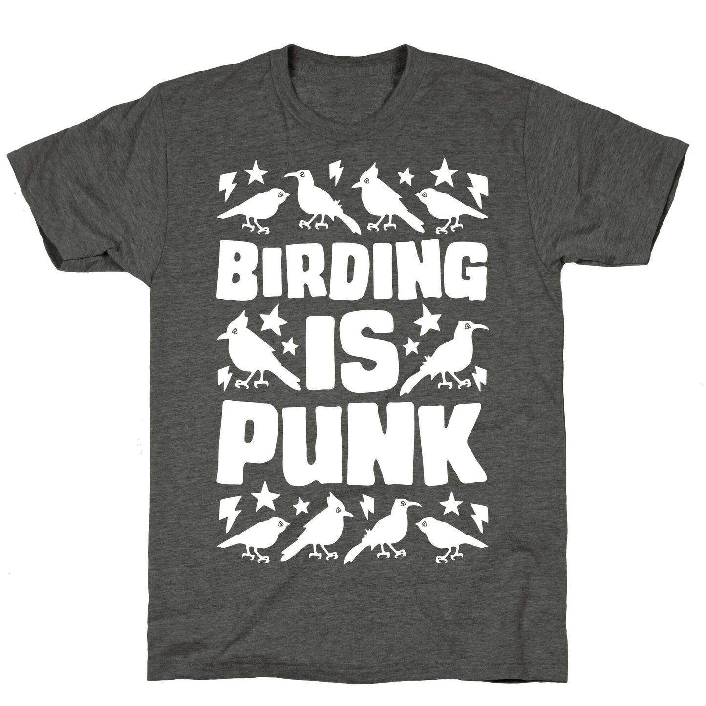 Birding Is Punk Unisex Triblend Tee