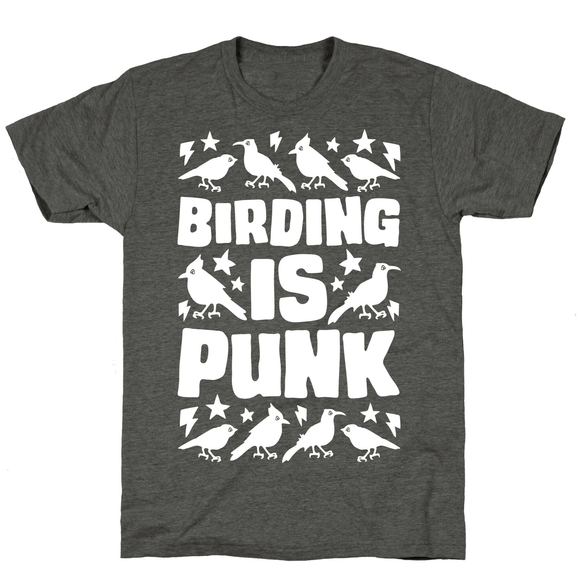 Birding Is Punk Unisex Triblend Tee