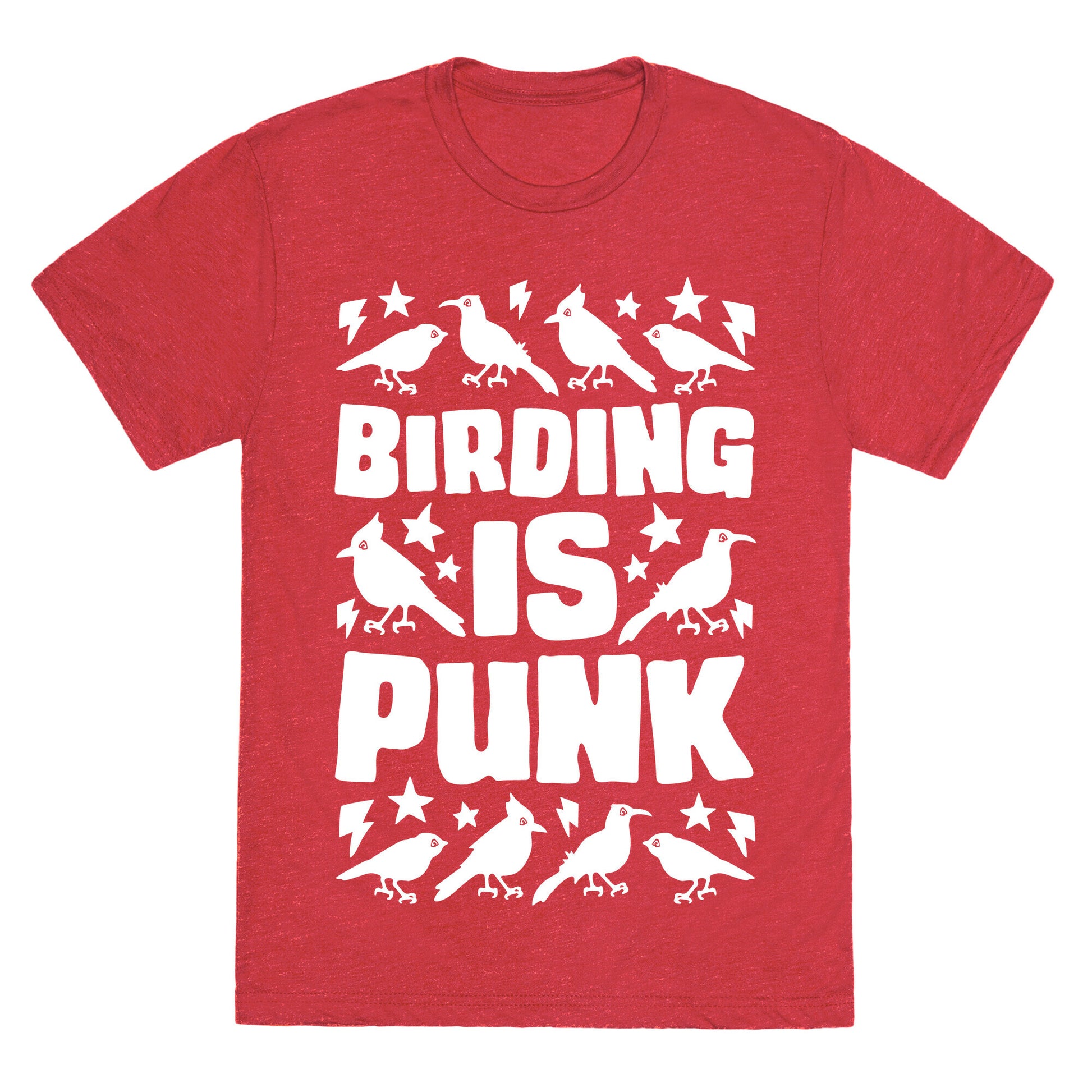 Birding Is Punk Unisex Triblend Tee