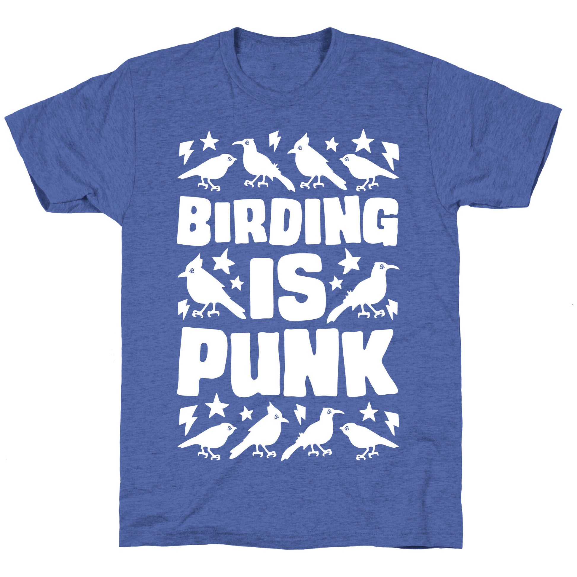 Birding Is Punk Unisex Triblend Tee