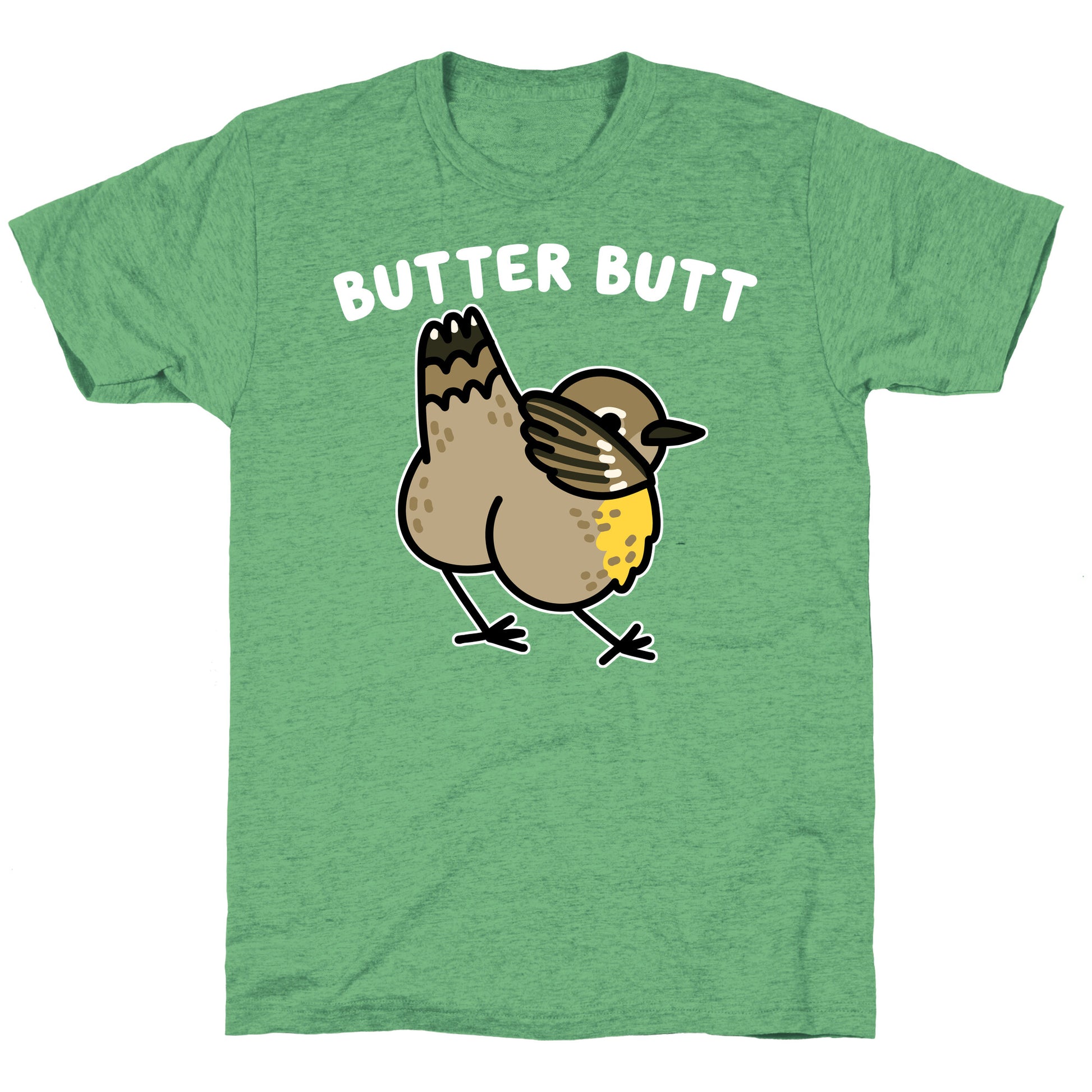 Butter Butt (Yellow Rumped Warbler) Unisex Triblend Tee