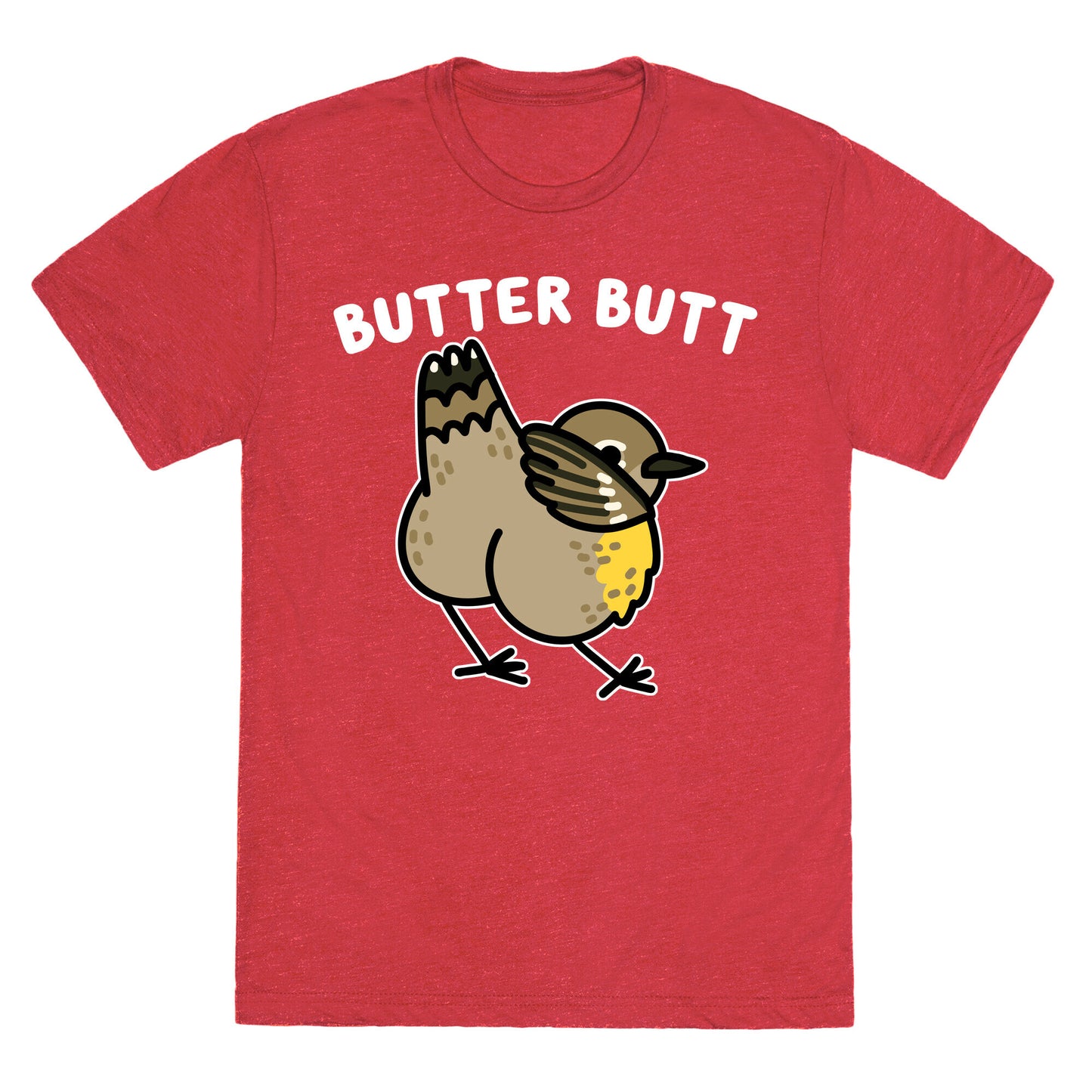 Butter Butt (Yellow Rumped Warbler) Unisex Triblend Tee