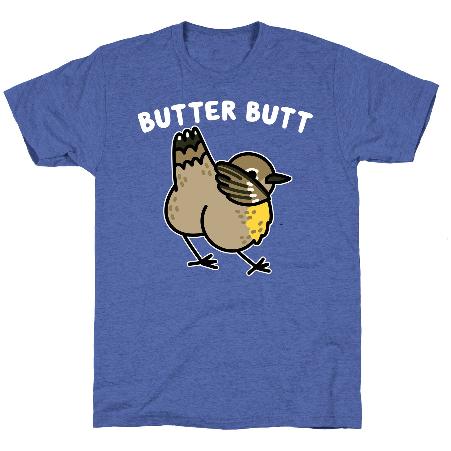 Butter Butt (Yellow Rumped Warbler) Unisex Triblend Tee