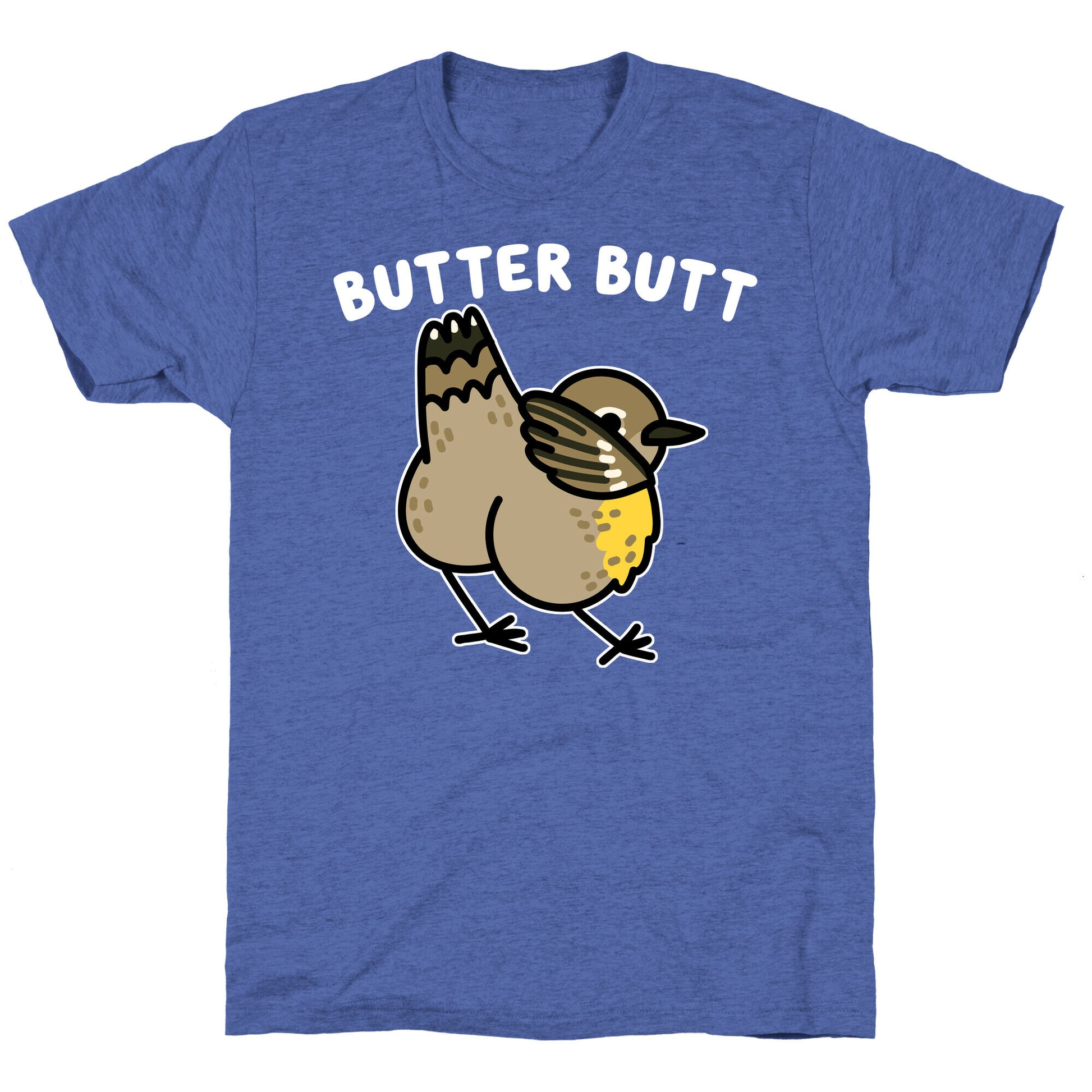 Butter Butt (Yellow Rumped Warbler) Unisex Triblend Tee