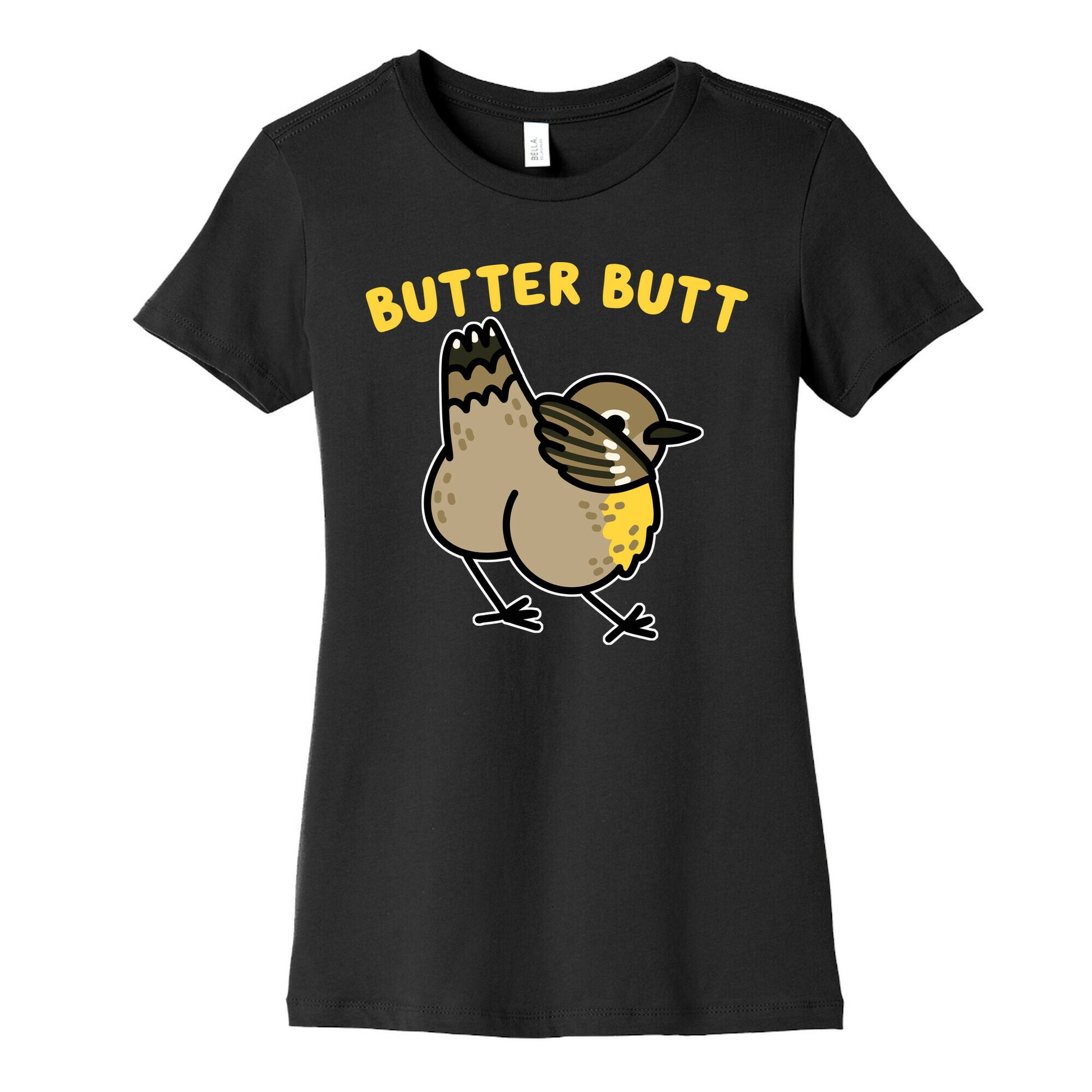 Butter Butt (Yellow Rumped Warbler) Women's Cotton Tee