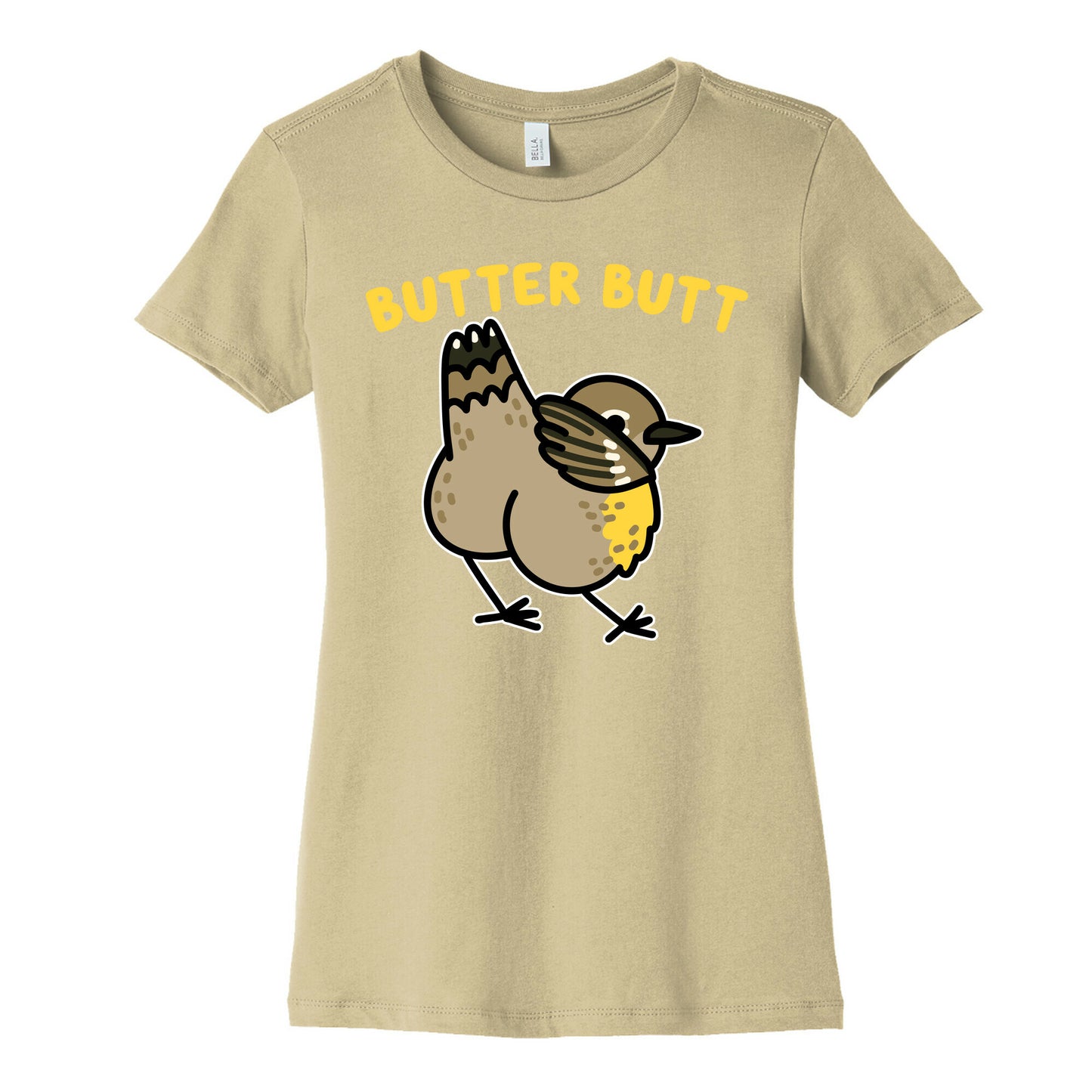 Butter Butt (Yellow Rumped Warbler) Women's Cotton Tee