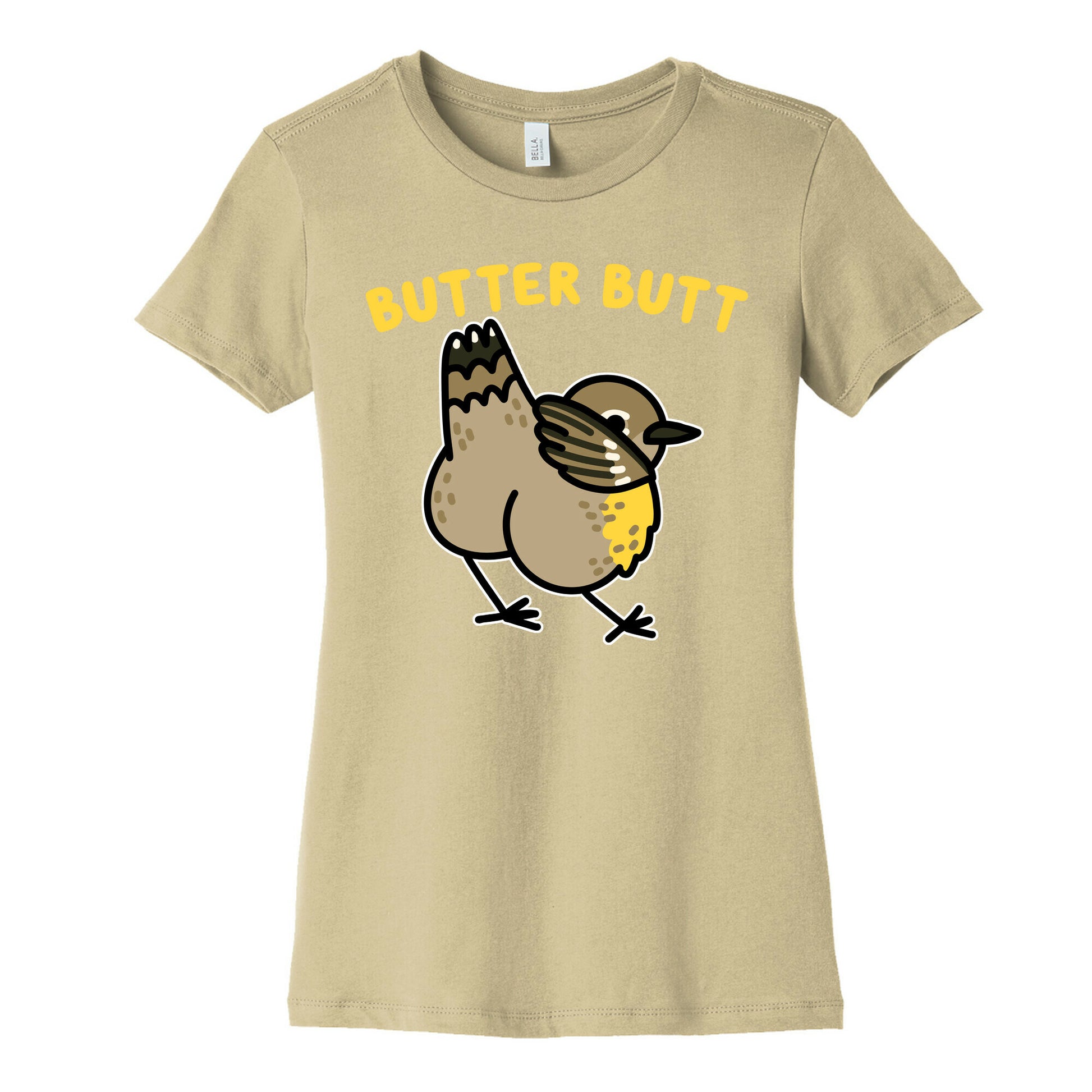 Butter Butt (Yellow Rumped Warbler) Women's Cotton Tee