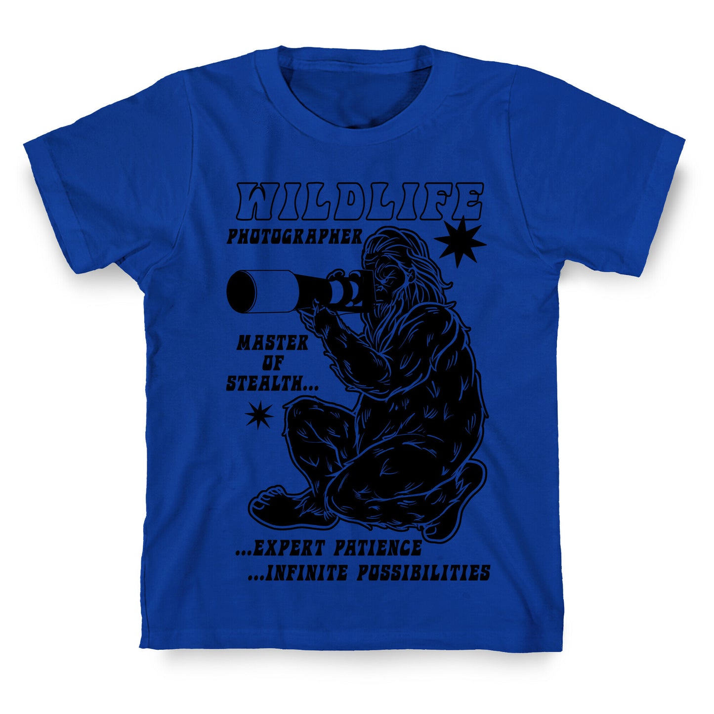 Wildlife Photographer Bigfoot T-Shirt